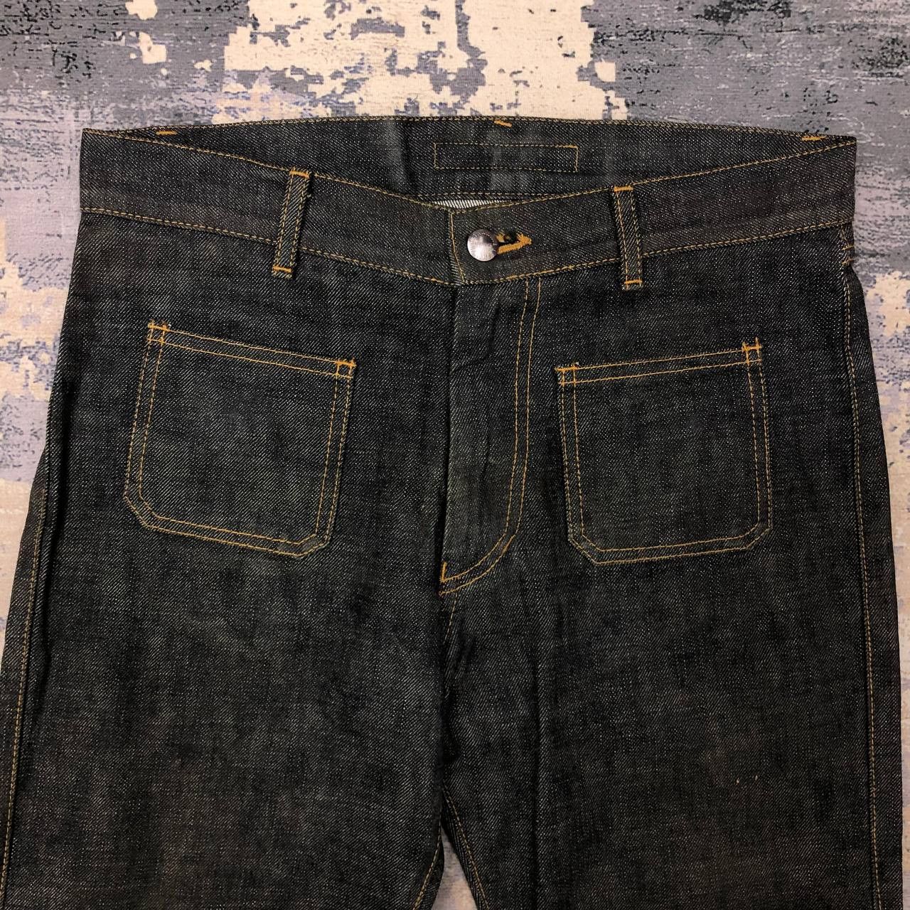 Katharine Hamnett London P143 KATHERINE HAMNETT FLARED DENIM Size US 31 - 3 Thumbnail