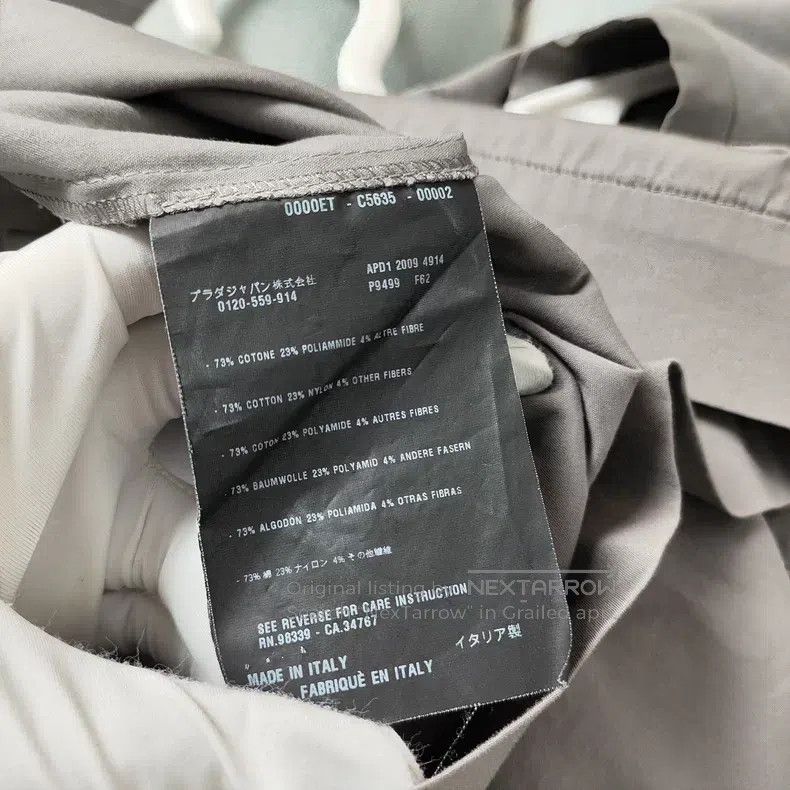 Prada Prada Grey short sleeves Size US S / EU 44-46 / 1 - 4 Thumbnail