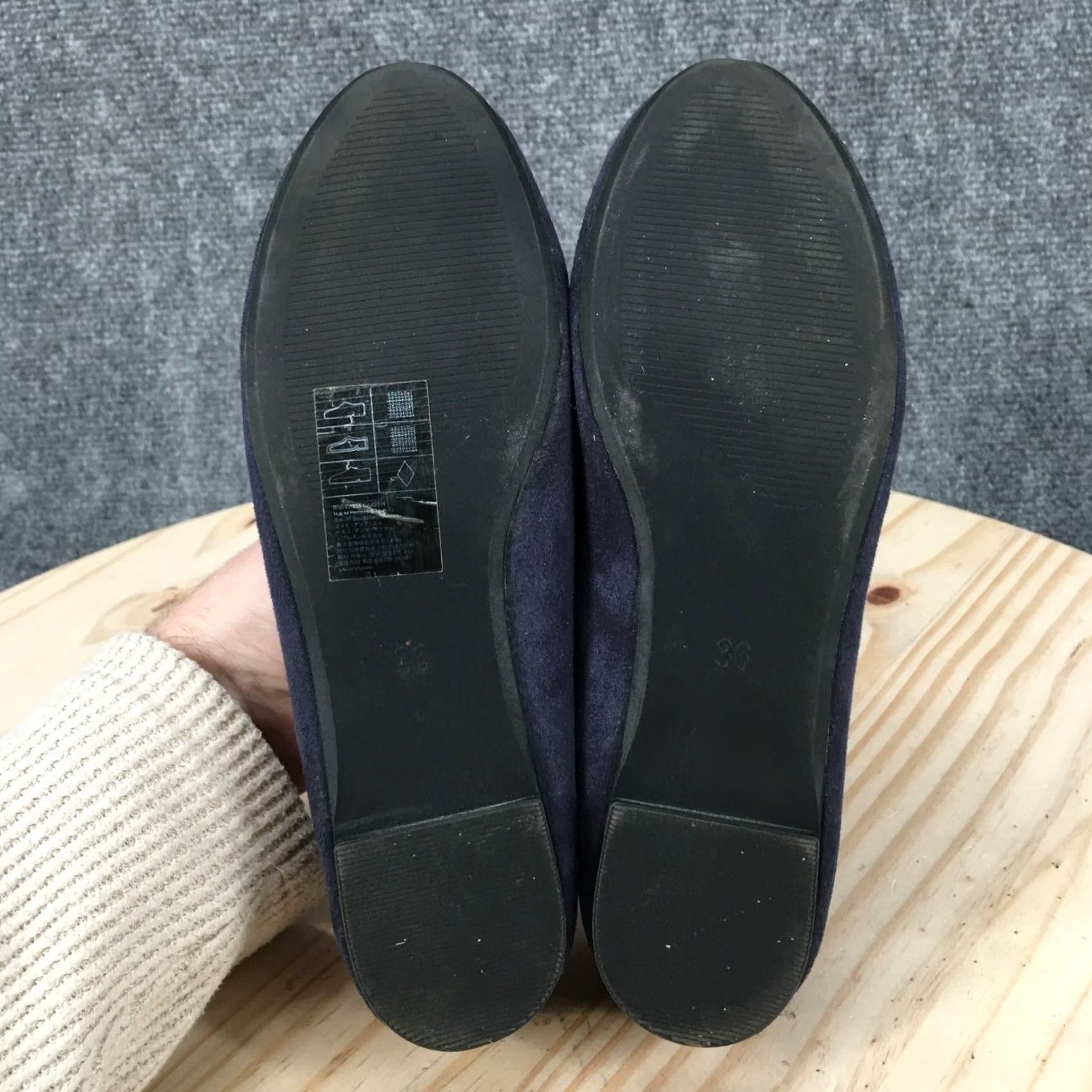 H&M H&M Shoes Womens 36 Casual Ballet Flats Comfort Blue Slip On Flat Womens Size XS / US 0-2 / IT 36-38 - 7 Thumbnail
