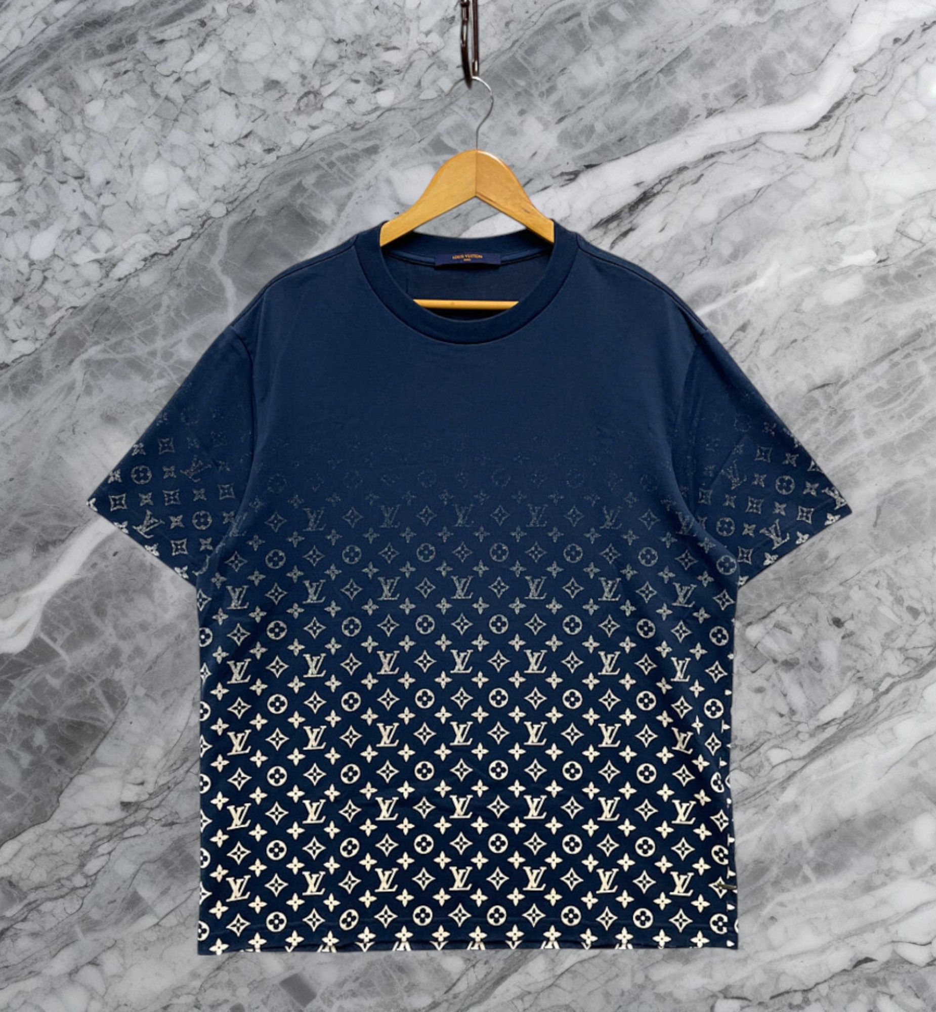 Louis Vuitton LV Gradient Monogram Crewneck T-shirt Tee