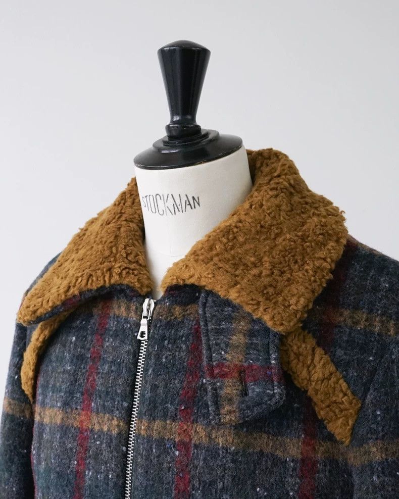 Dries Van Noten Dries van noten Plaid pilot zipper jacket 2502-Nextarrow Size US M / EU 48-50 / 2 - 6 Thumbnail