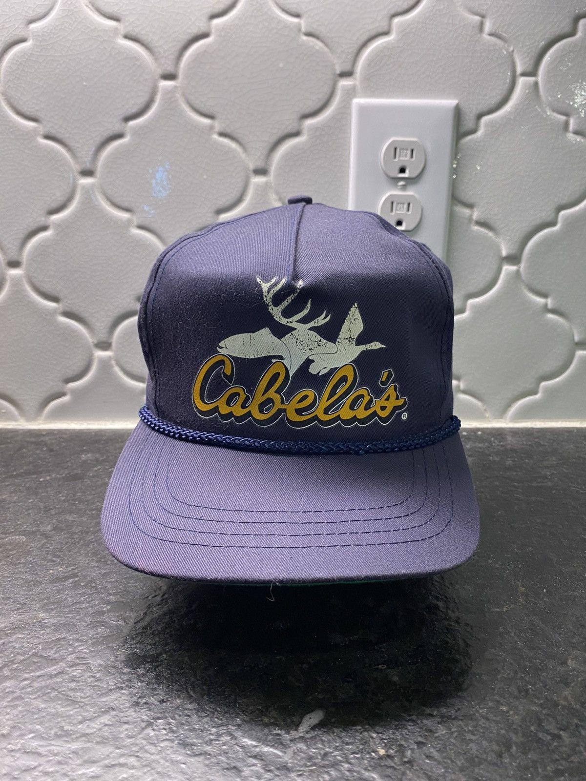 Cabelas Vintage 80s Cabelas outdoors faded snapback Size ONE SIZE - 1 Thumbnail