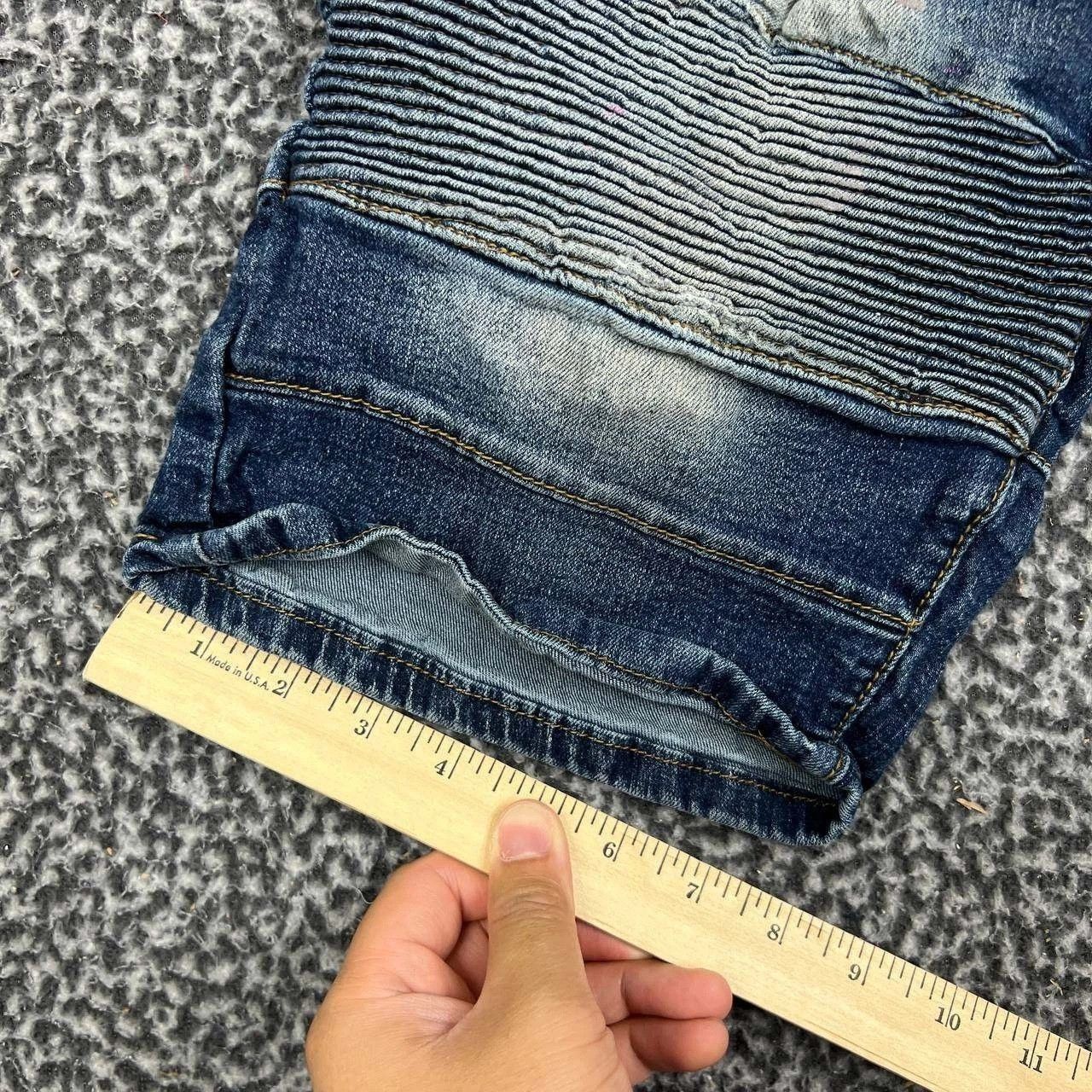 Other XRAY Jeans Mens Moto Biker Denim 32 Distressed Bleach Spots Size US 32 / EU 48 - 10 Thumbnail