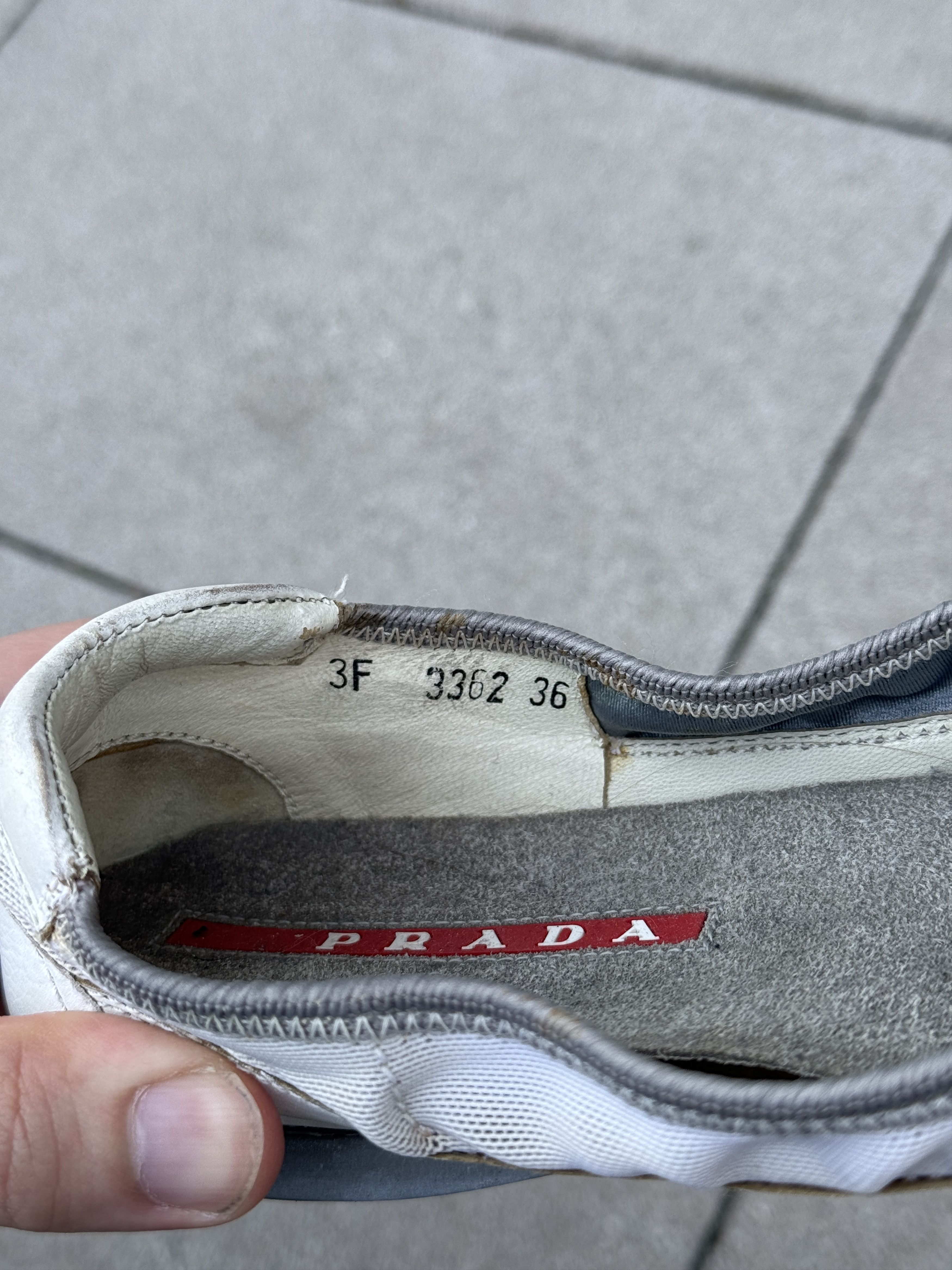 Prada Vintage 90s Prada Ballet Flats Slip on 3f3362 Size 36 Size US 6 / IT 36 - 5 Thumbnail