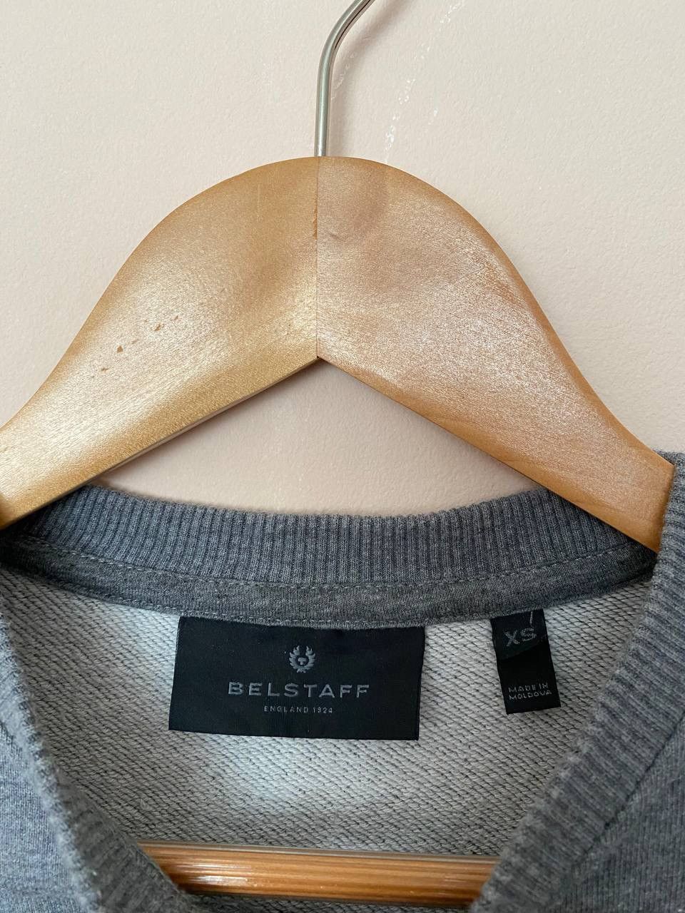 Belstaff Belstaff Men's Patch Crew Sweater Size XS Gray Sweatshirt Size US XS / EU 42 / 0 - 3 Thumbnail