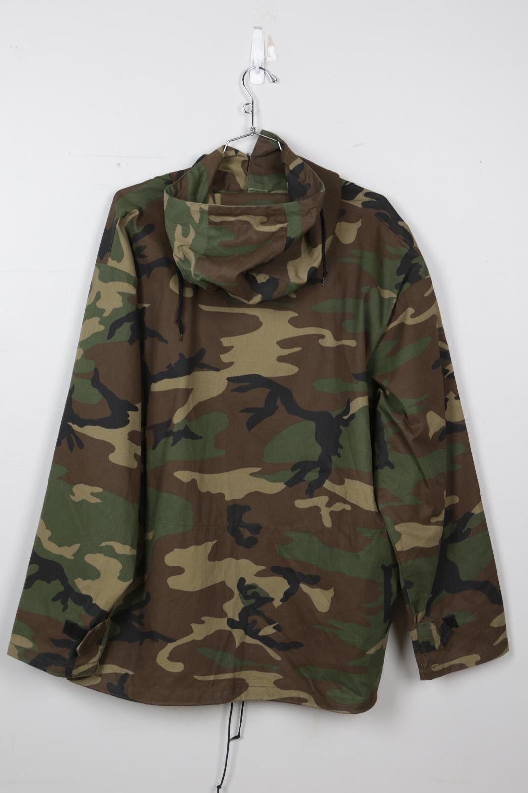 Vintage 90's Military Woodland Camo Anorak Pullover Jacket Size US XXL / EU 58 / 5 - 2 Thumbnail