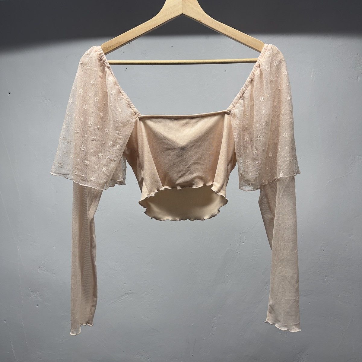 Vintage Vintage Lace Bow Corset Top ERD Grunge Size L / US 10 / IT 46 - 2 Thumbnail