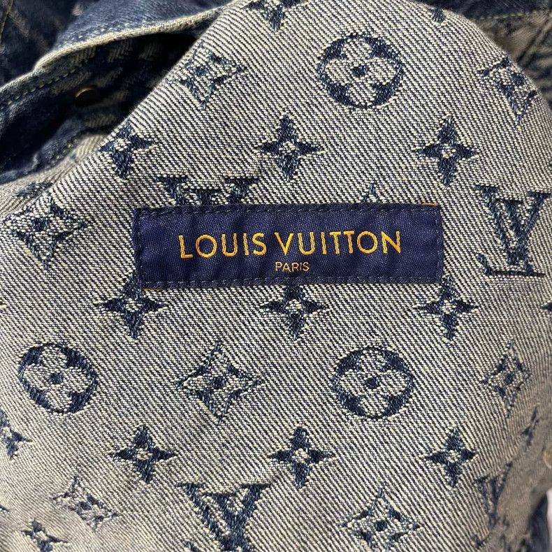 Louis Vuitton Louis Vuitton Denim Jacket Size US L / EU 52-54 / 3 - 3 Thumbnail
