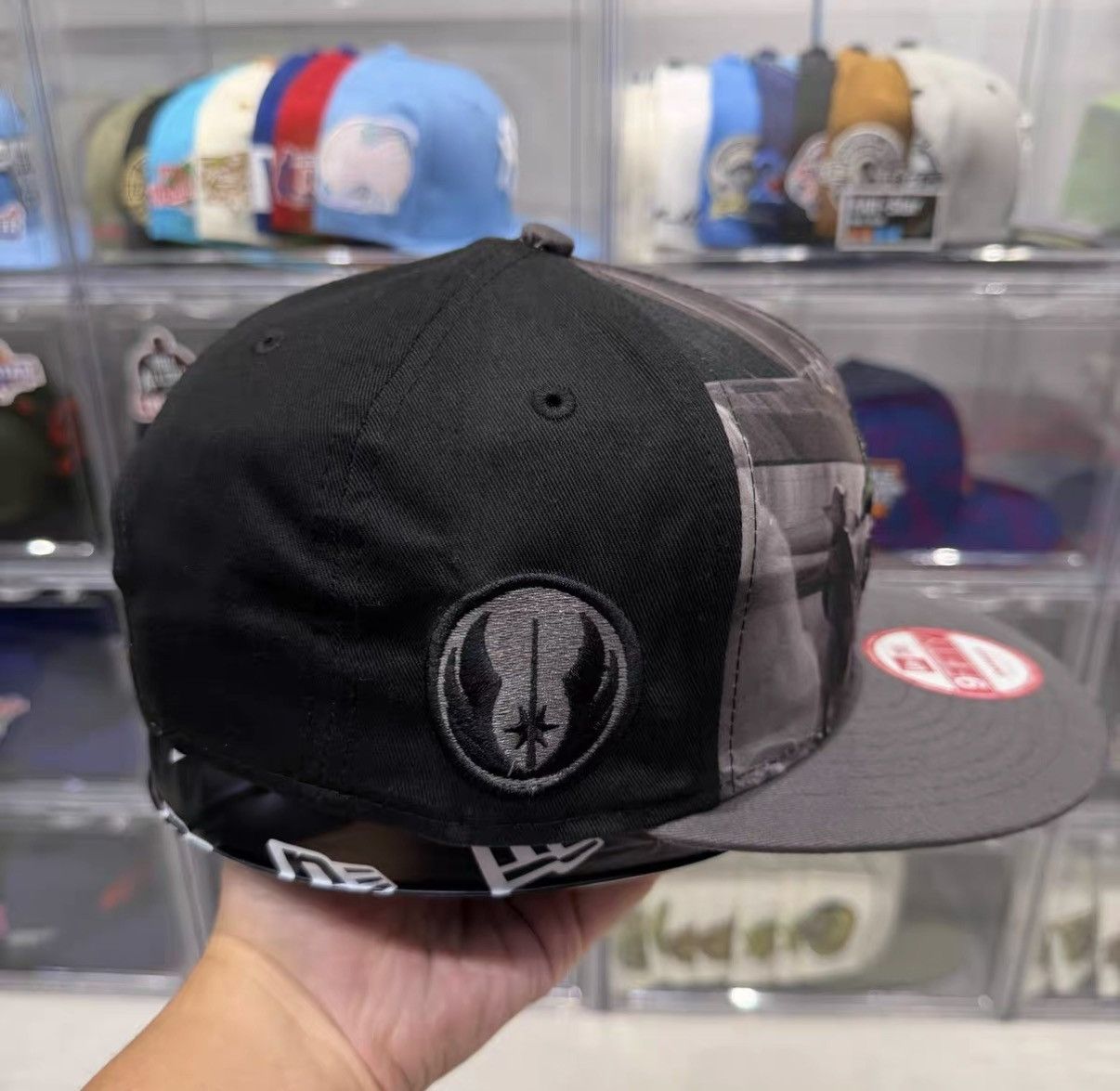 New Era New Era × Star Wars Yoda Flat Brim Baseball Cap J32 Size ONE SIZE - 4 Thumbnail