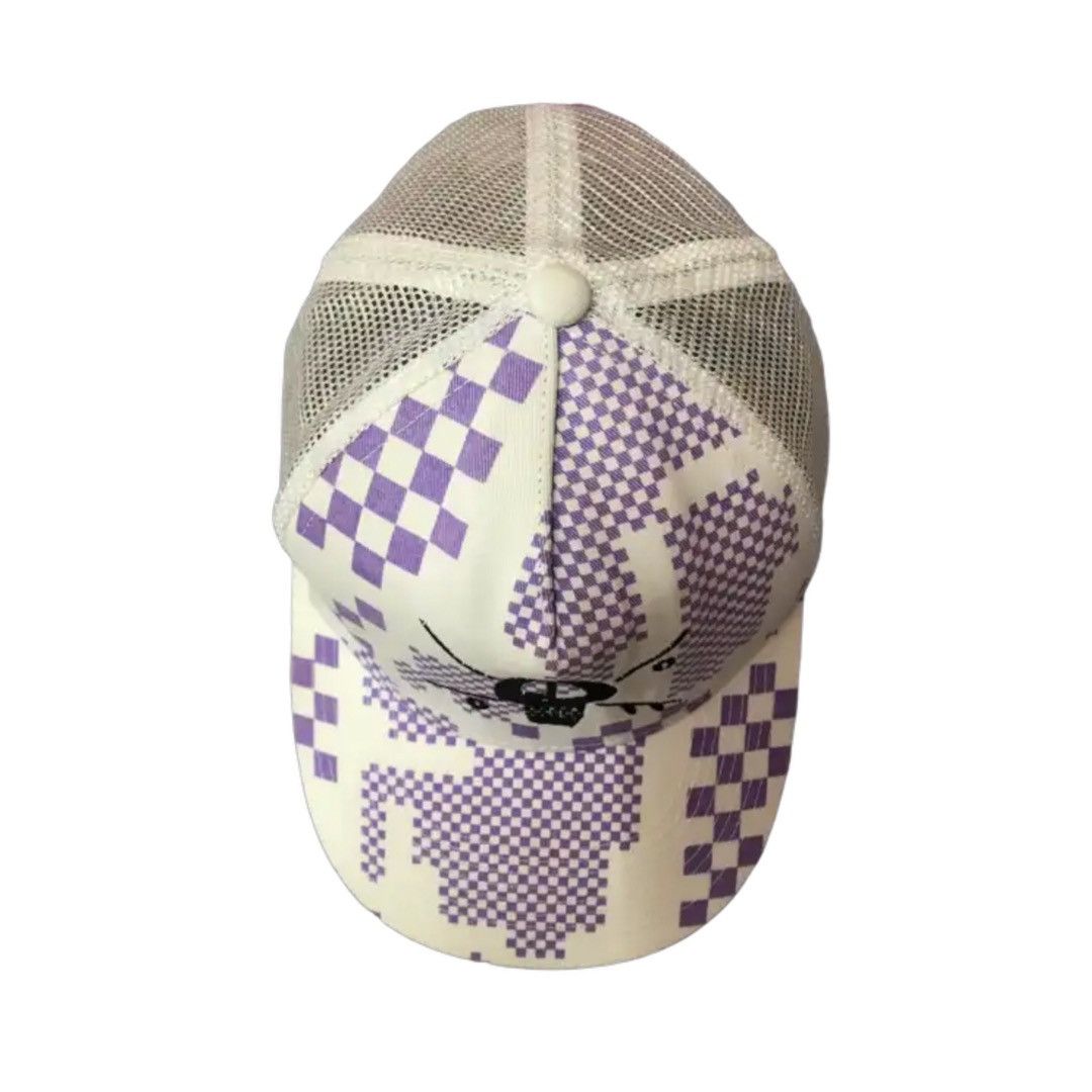 Stussy × Vintage Vintage Stussy Trucker Snap Button Embroidery Skull Cap Size ONE SIZE - 3 Thumbnail