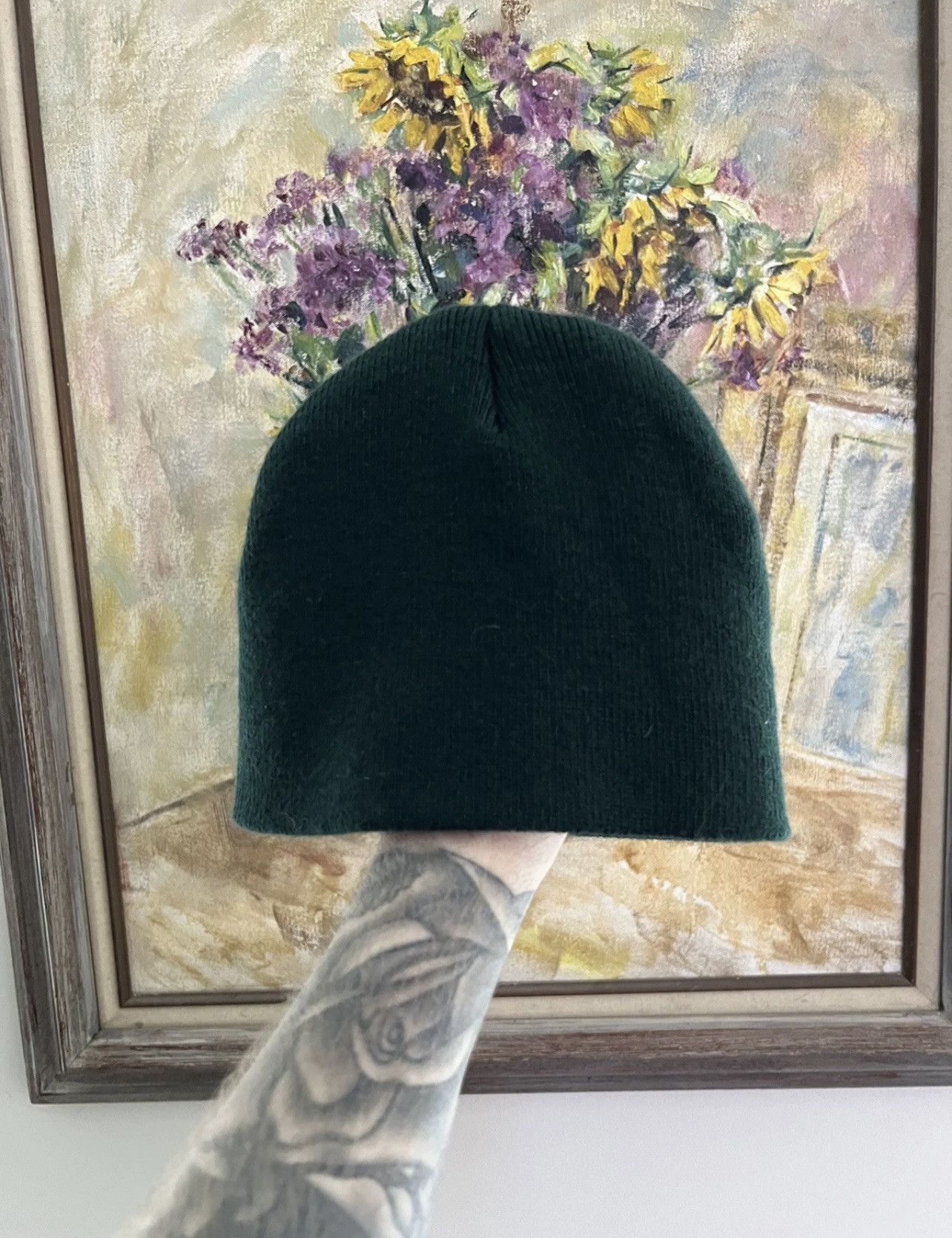 NFL Vintage 90s Green Bay Packers NFL Logo Skull Cap Beanie Size ONE SIZE - 2 Thumbnail