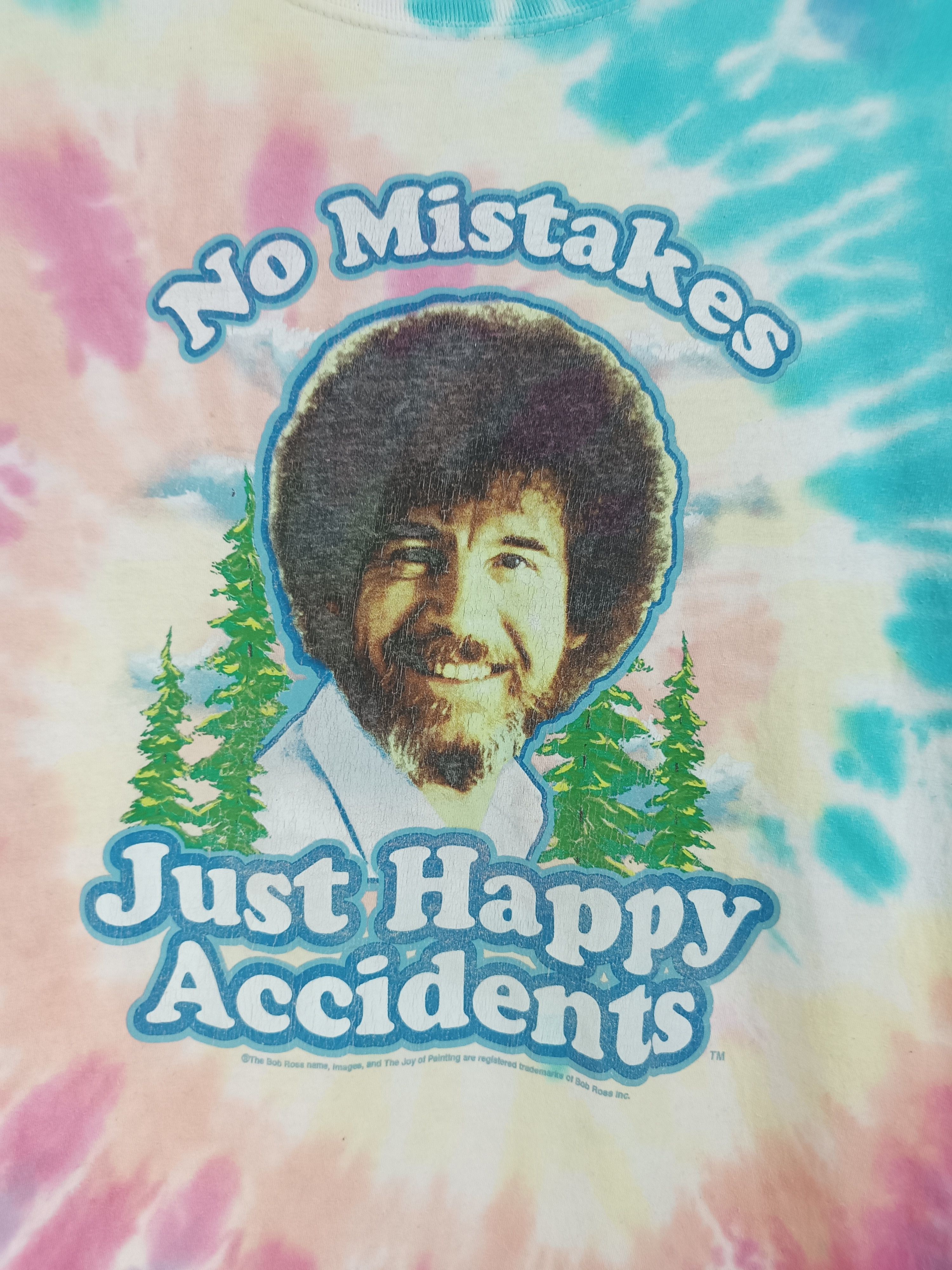 Vintage VINTAGE BOB ROSS LEGEND HAPPY ACCIDENTS ART PICASSO GOGH Size US S / EU 44-46 / 1 - 9 Thumbnail