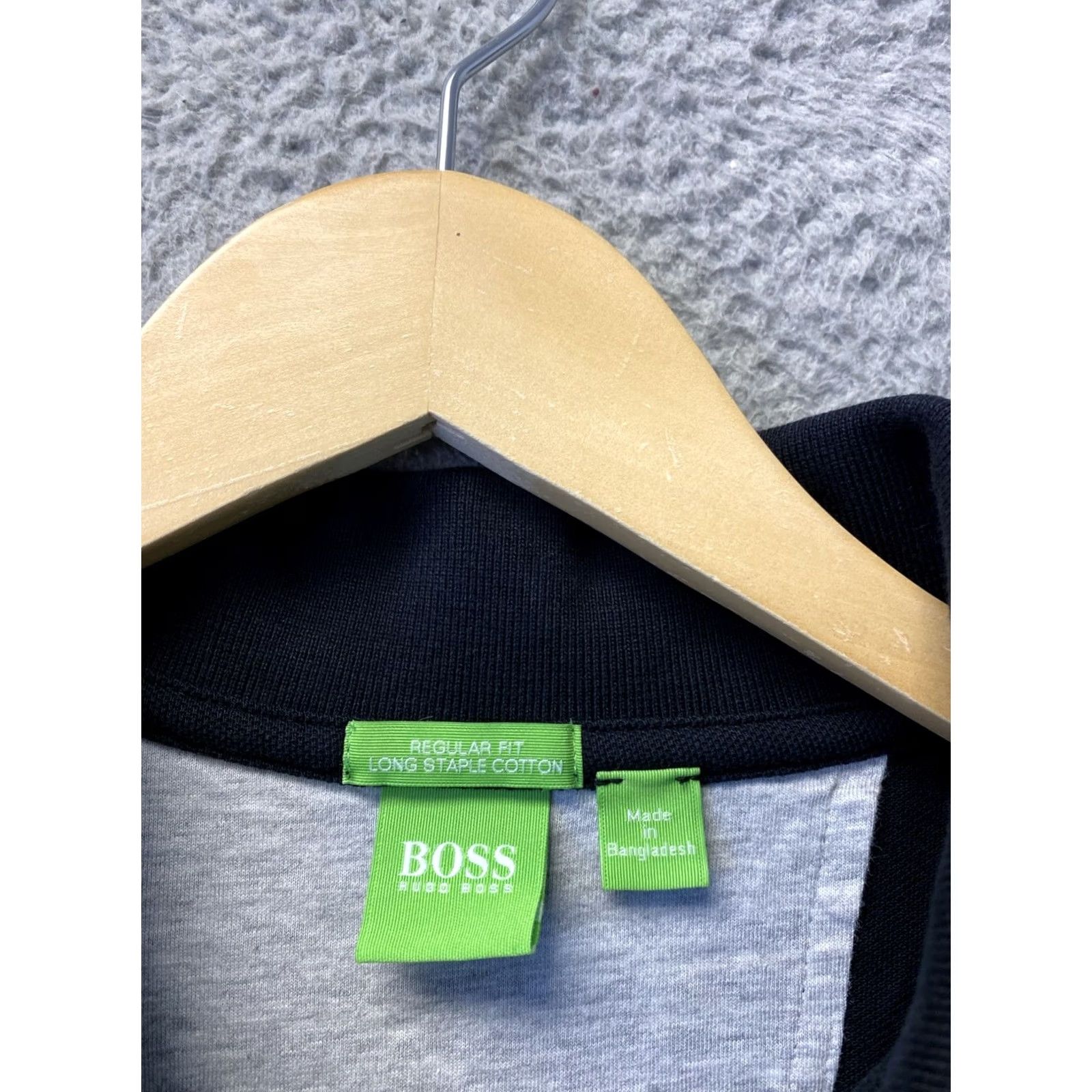 Hugo Boss HUGO BOSS POLO SHIRT XL Men Black Slim Short Sleeve Polo 0724 Size US XL / EU 56 / 4 - 5 Thumbnail