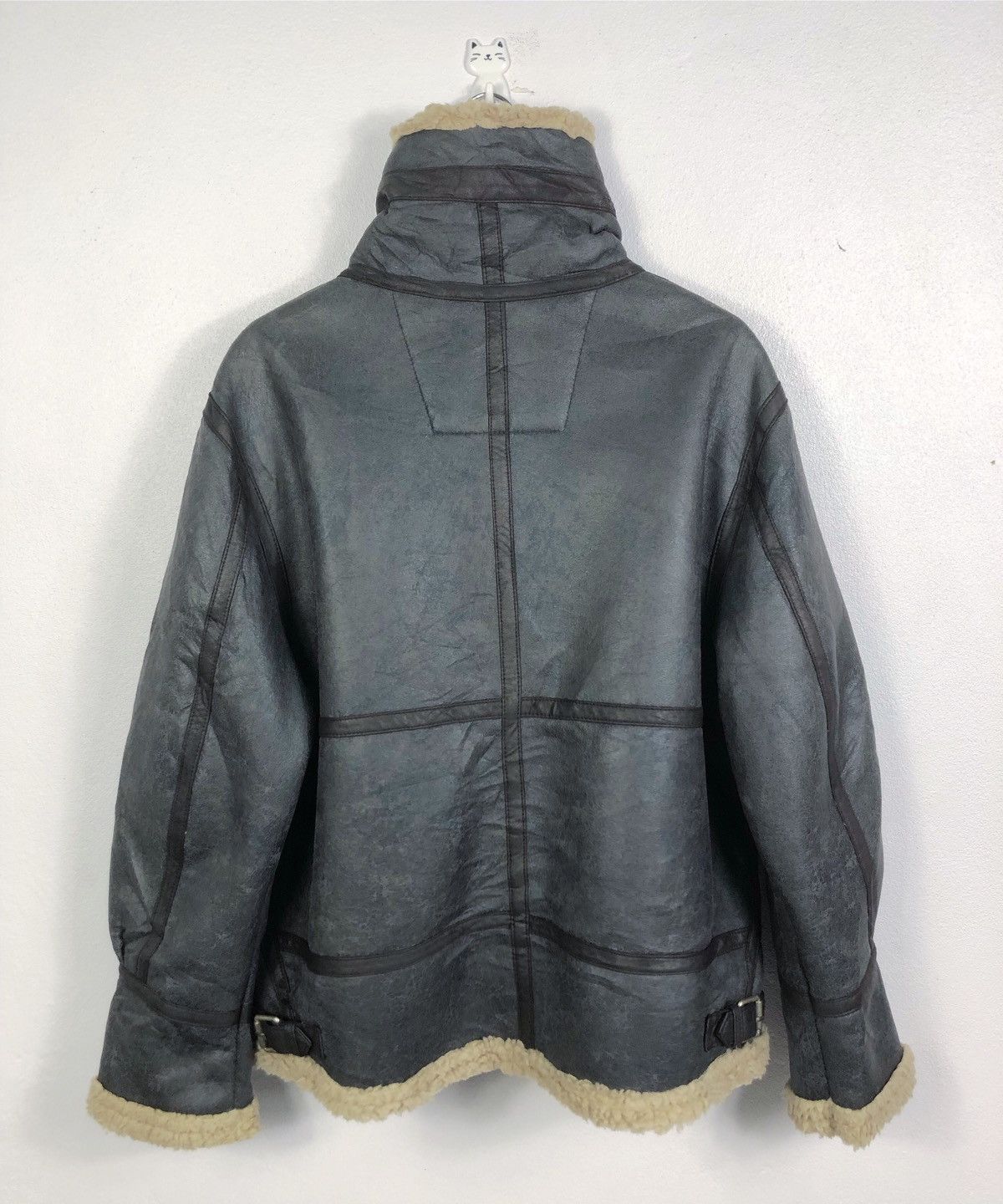 Kai Aakmann Kai Aakmann US Air Force Type B-3 Shearling Bomber Jacket Size US M / EU 48-50 / 2 - 9 Thumbnail