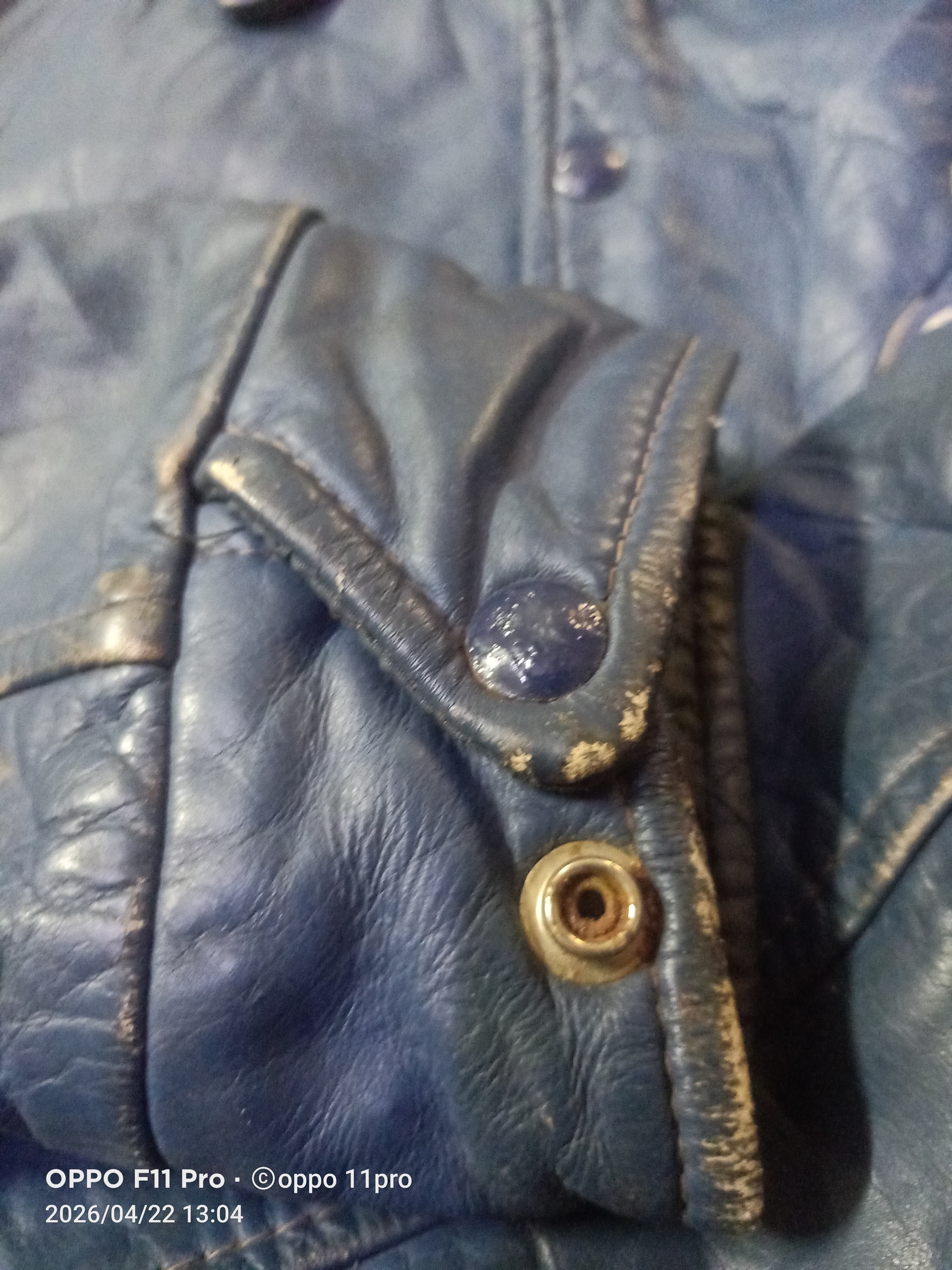 Genuine Leather 💥Vintage 60S Universiti Of Toronto Leathers EmbroideryMen💥 Size US M / EU 48-50 / 2 - 9 Thumbnail