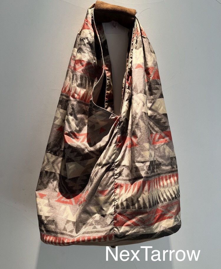 Kapital Kapital Hirata Hehong Ethnic Style Printed Sheepskin Handbag Size ONE SIZE - 1 Thumbnail