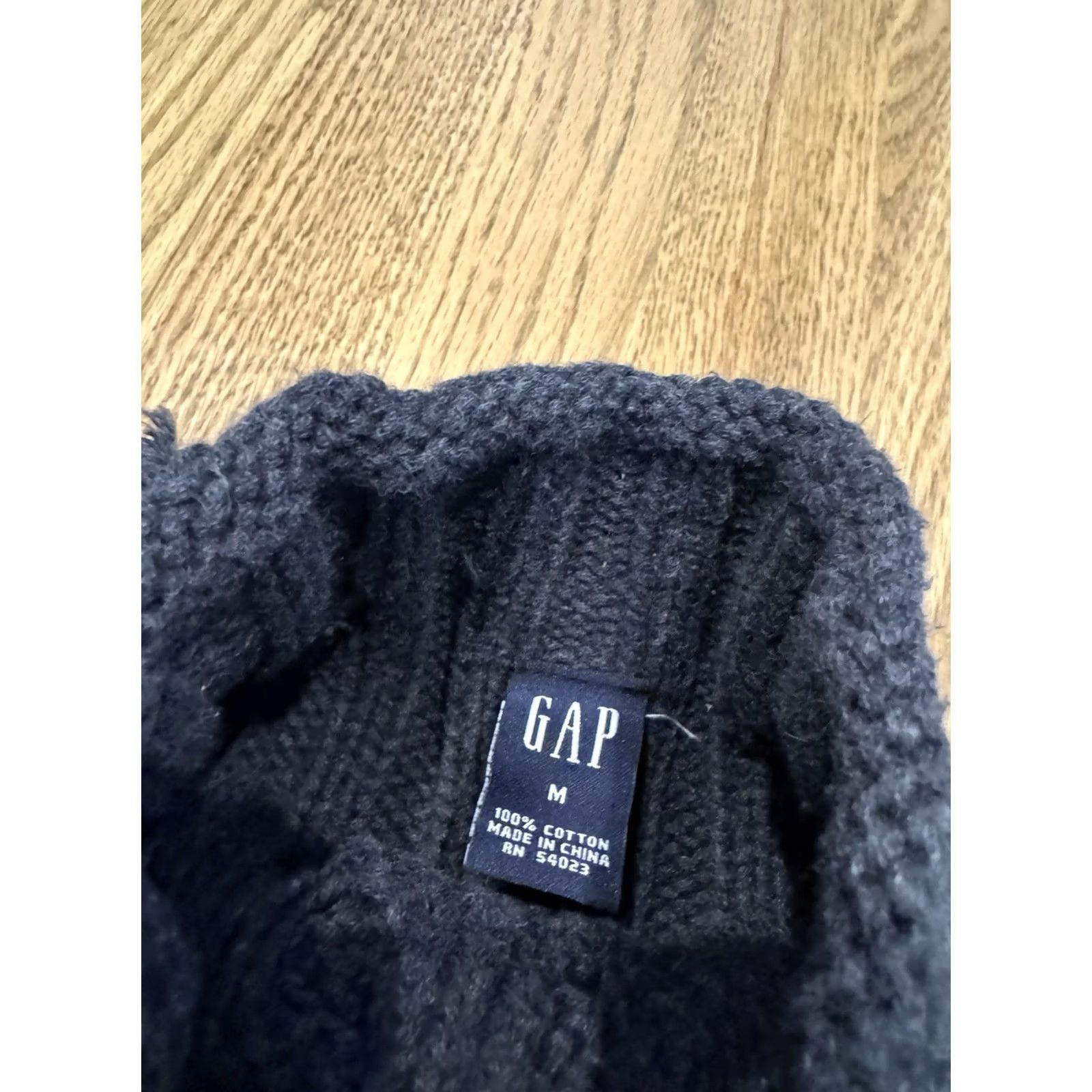 Gap VINTAGE Gap Cable Knit Pullover Roll Neck Slim Sweater Women’s Size M Cotton Gray Pullover Knit Rolⅼ Neck Womens Slim Cotton Gray 90s (if applicable) Size M / US 6-8 / IT 42-44 - 3 Thumbnail