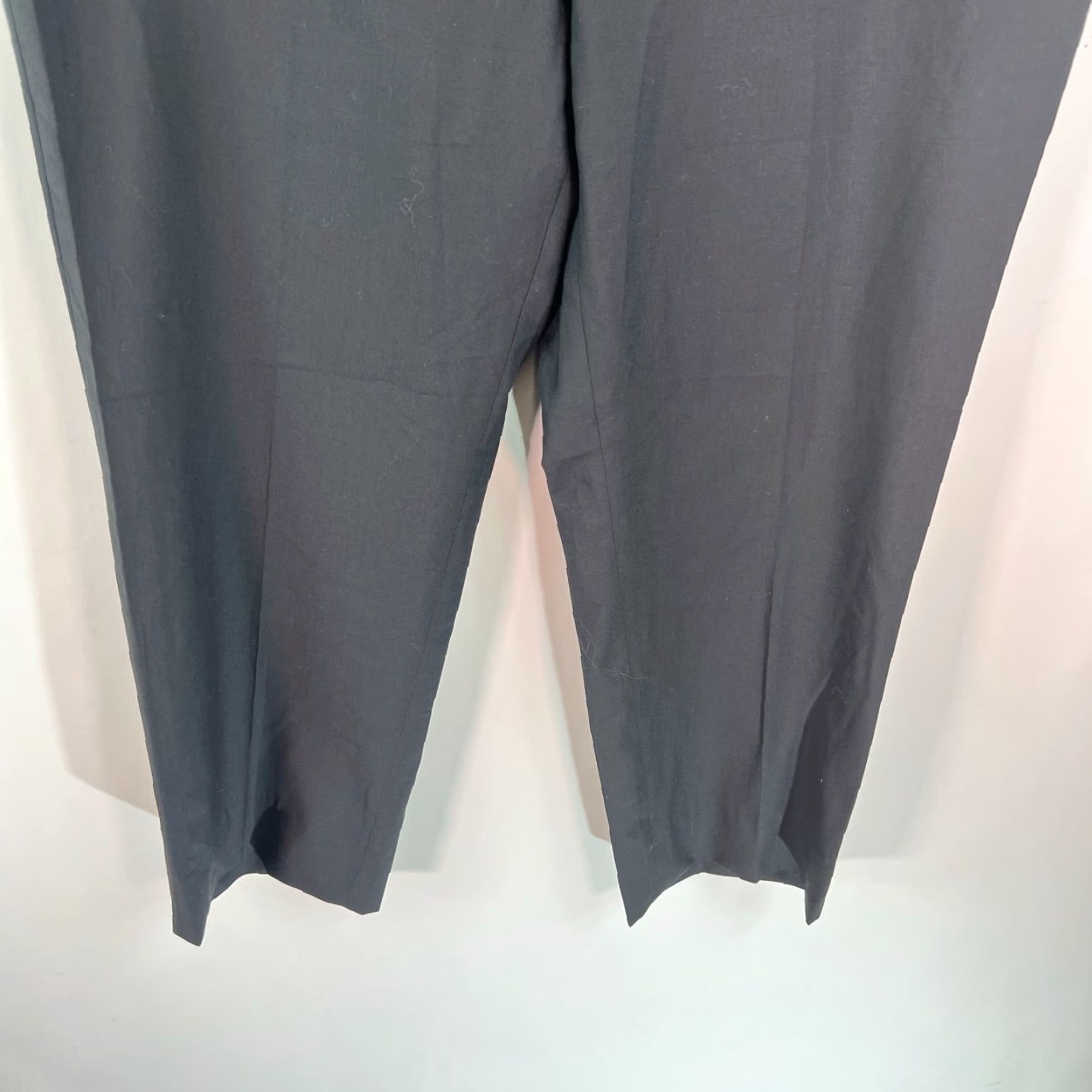 Ralph Lauren Ralph Lauren Mens Dress Pants Black Wool Flat Front Casual Size 40X26 Size US 40 / EU 56 - 4 Thumbnail