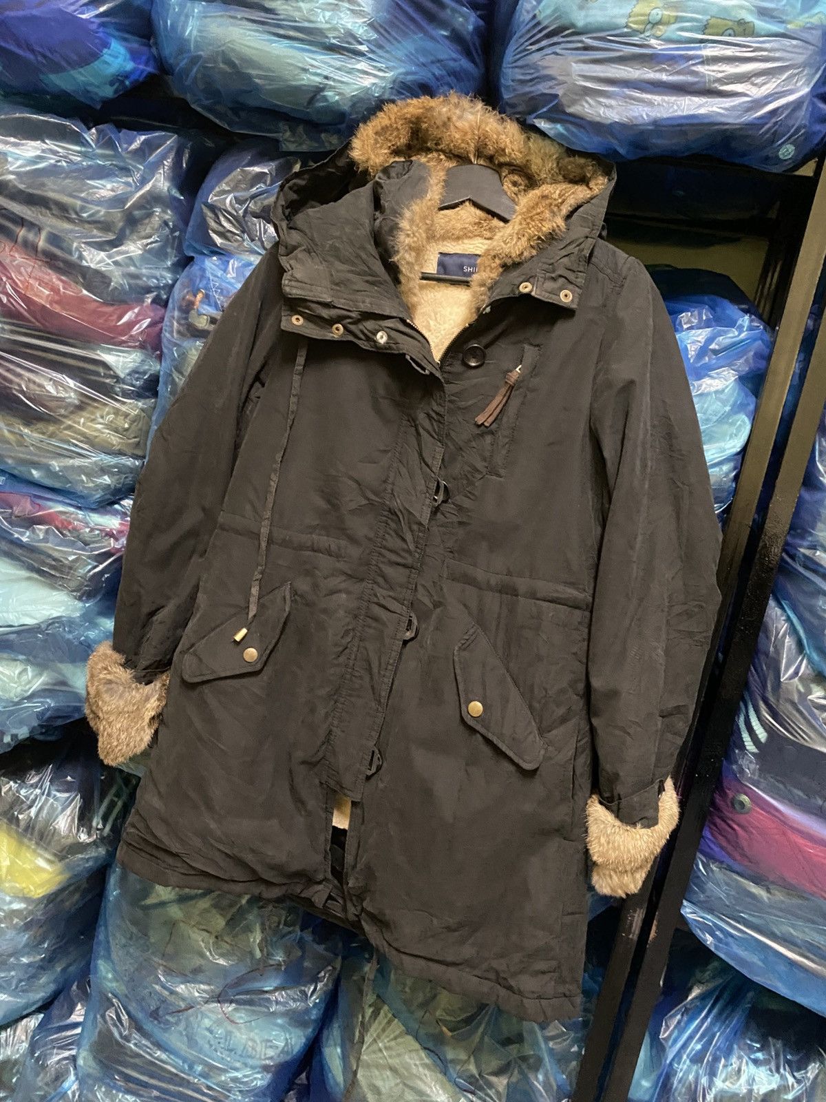 SHIPS VINTAGE SHIPS FUR LINING PARKA JACKET Size US XXS / EU 40 - 2 Thumbnail