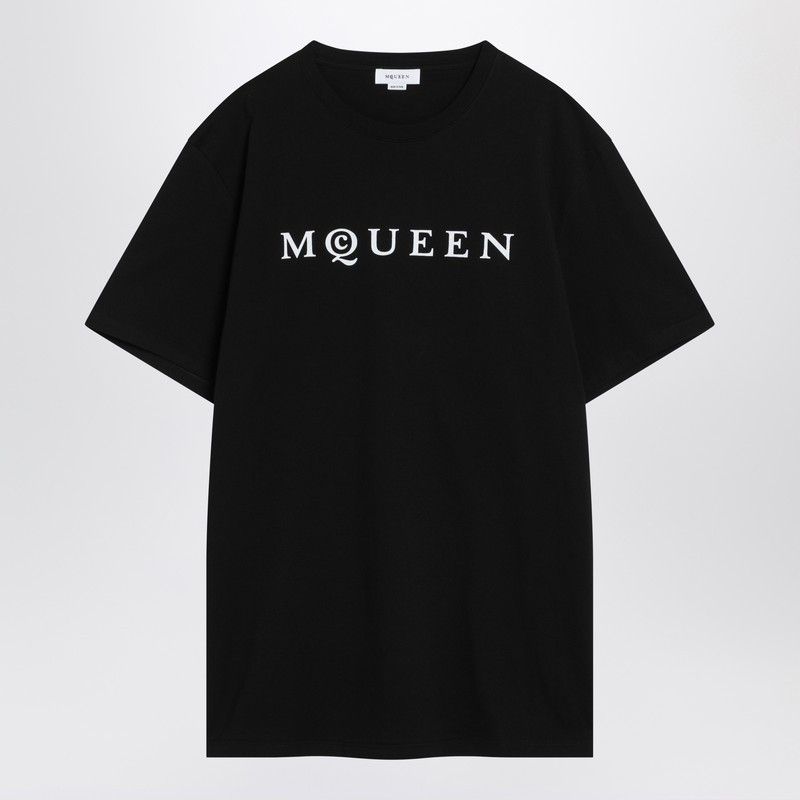 Tシャツ・カットソー ALEXANDER MCQUEEN Men T Shirts 815068 QTAC60548 Black Alexander McQueen ALEXANDER MCQUEEN Men T-Shirts 815068