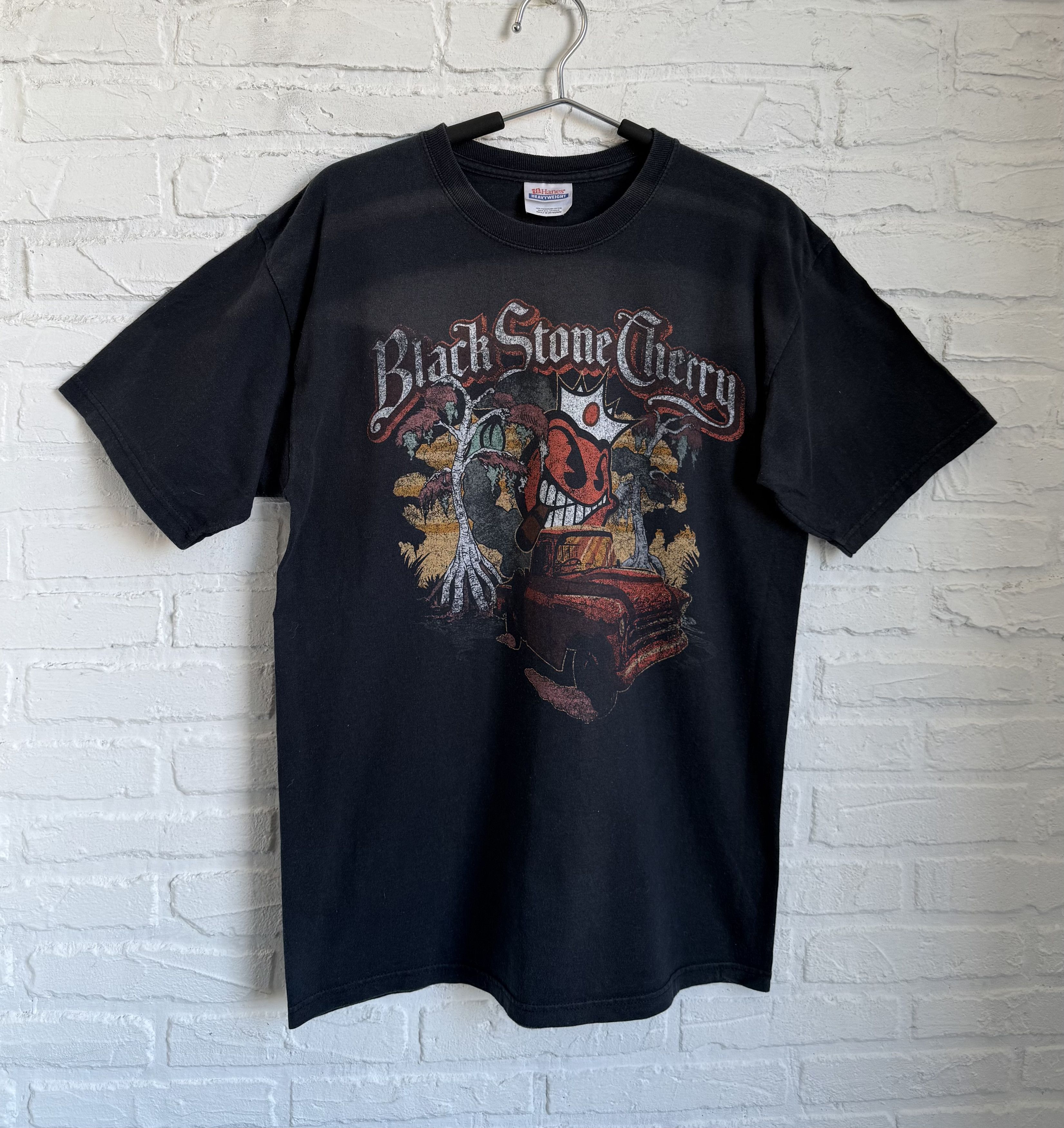 Band Tees Vintage 2000s Black Stone Cherry t-shirt Size US M / EU 48-50 / 2 - 1 Thumbnail