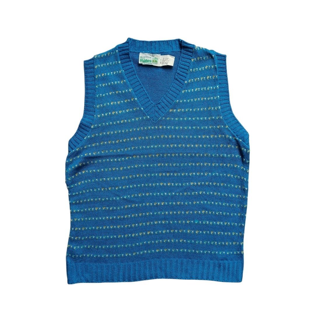 Sears 1970's Sears mates from Jr Bazaar knitt vests Size US M / EU 48-50 / 2 - 1 Thumbnail