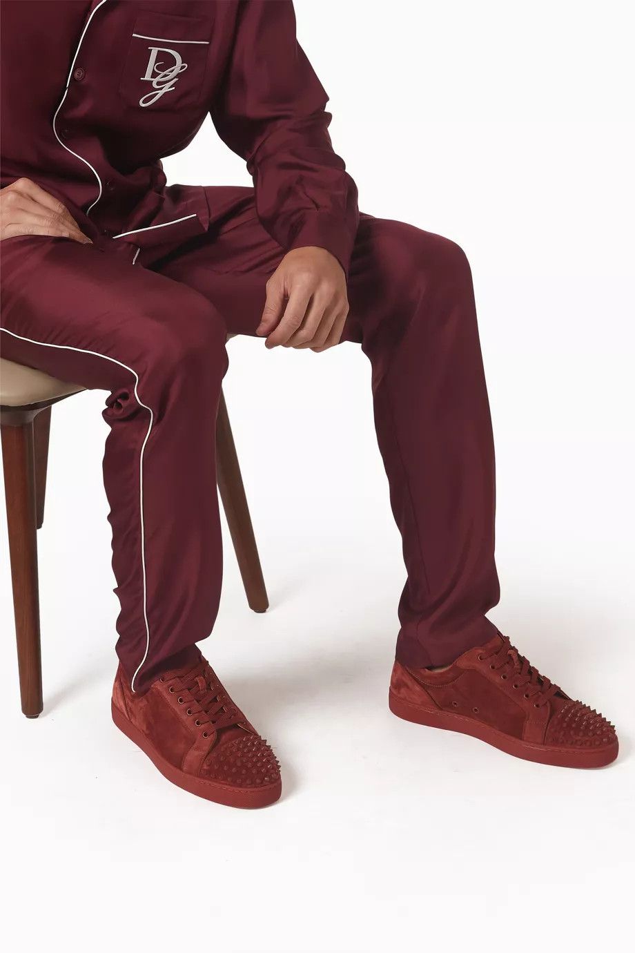 Christian Louboutin o1bcso1str0326 Sneakers in Red Size US 11 / EU 44 - 4 Thumbnail