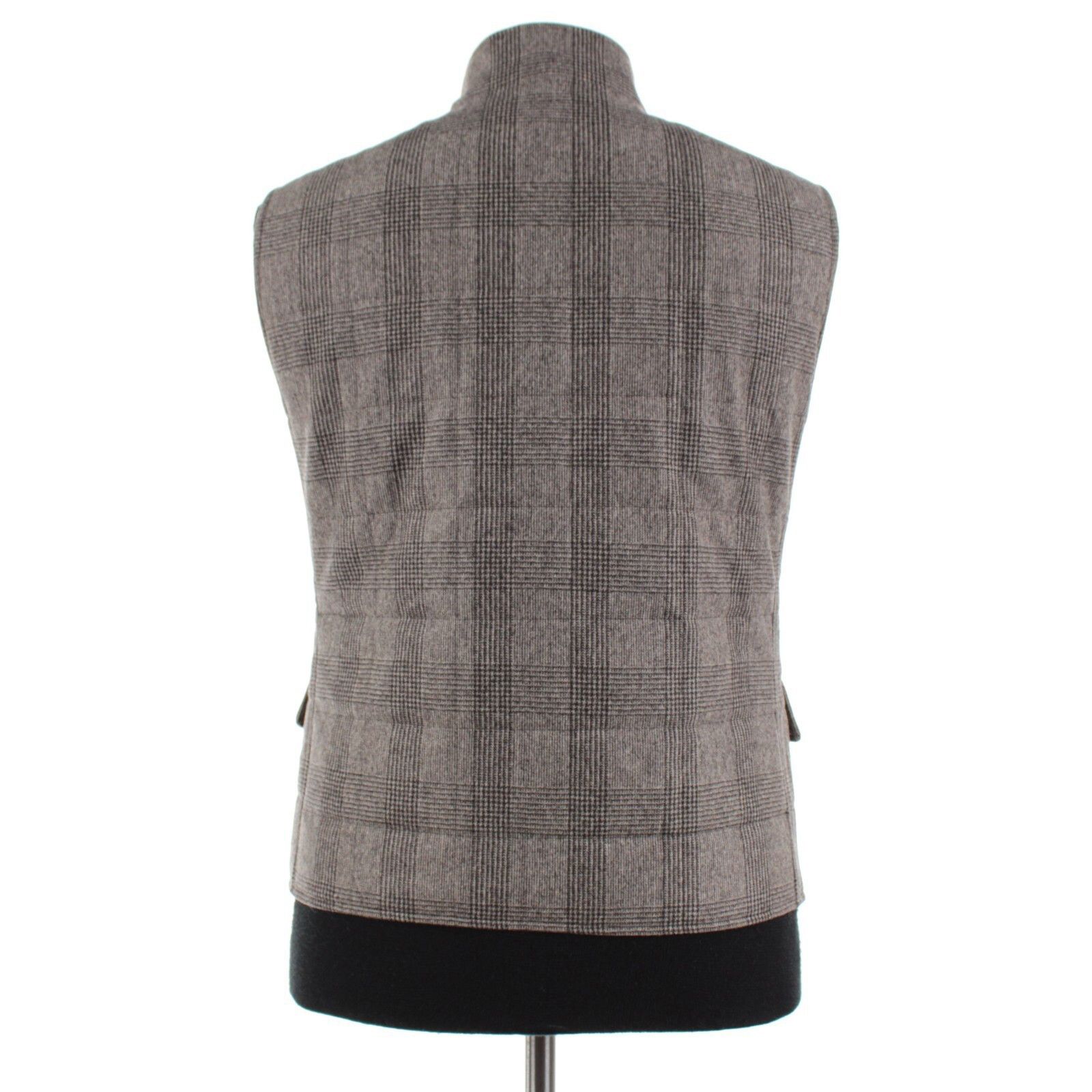 Luciano Barbera Luciano Barbera Vest Size S US In Beige Wool Size US S / EU 44-46 / 1 - 4 Thumbnail