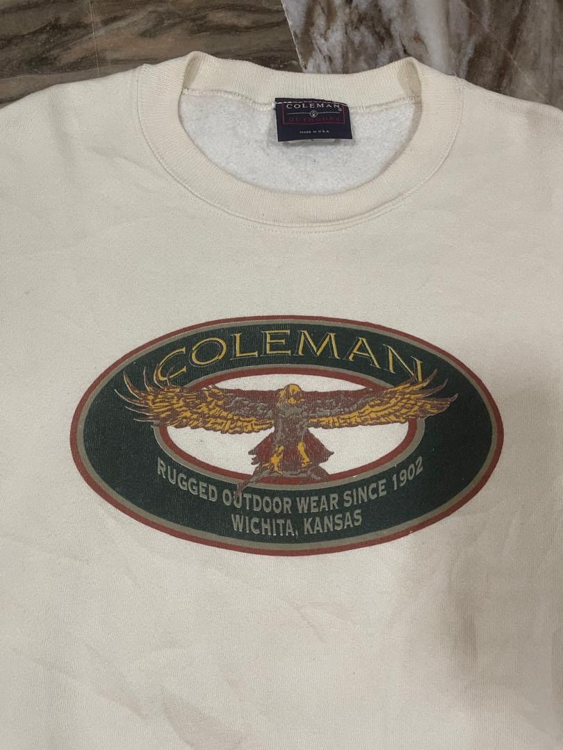 Coleman Vintage 90s Coleman Outdoor Sweatshirt Streetwear Size US L / EU 52-54 / 3 - 5 Thumbnail