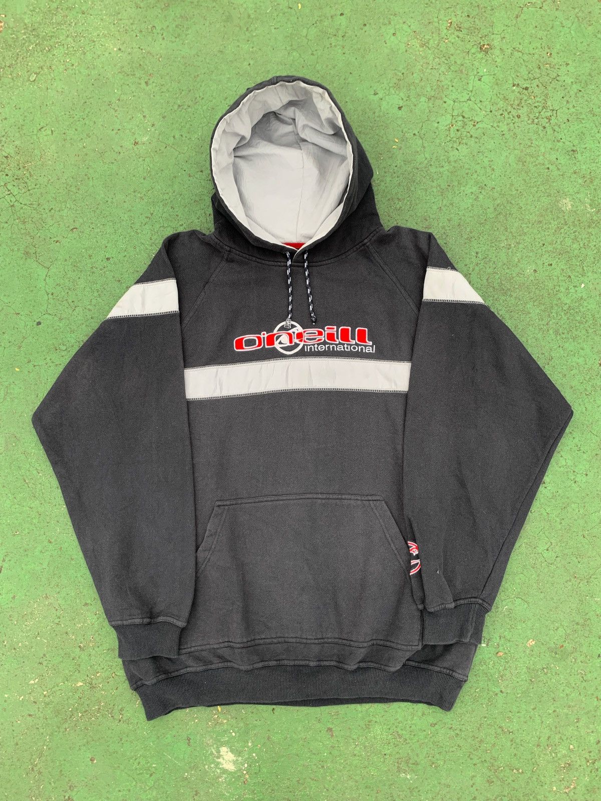 O'Neill VINTAGE 00s ONEILL TWO TONE HOODIE Size US M / EU 48-50 / 2 - 2 Thumbnail