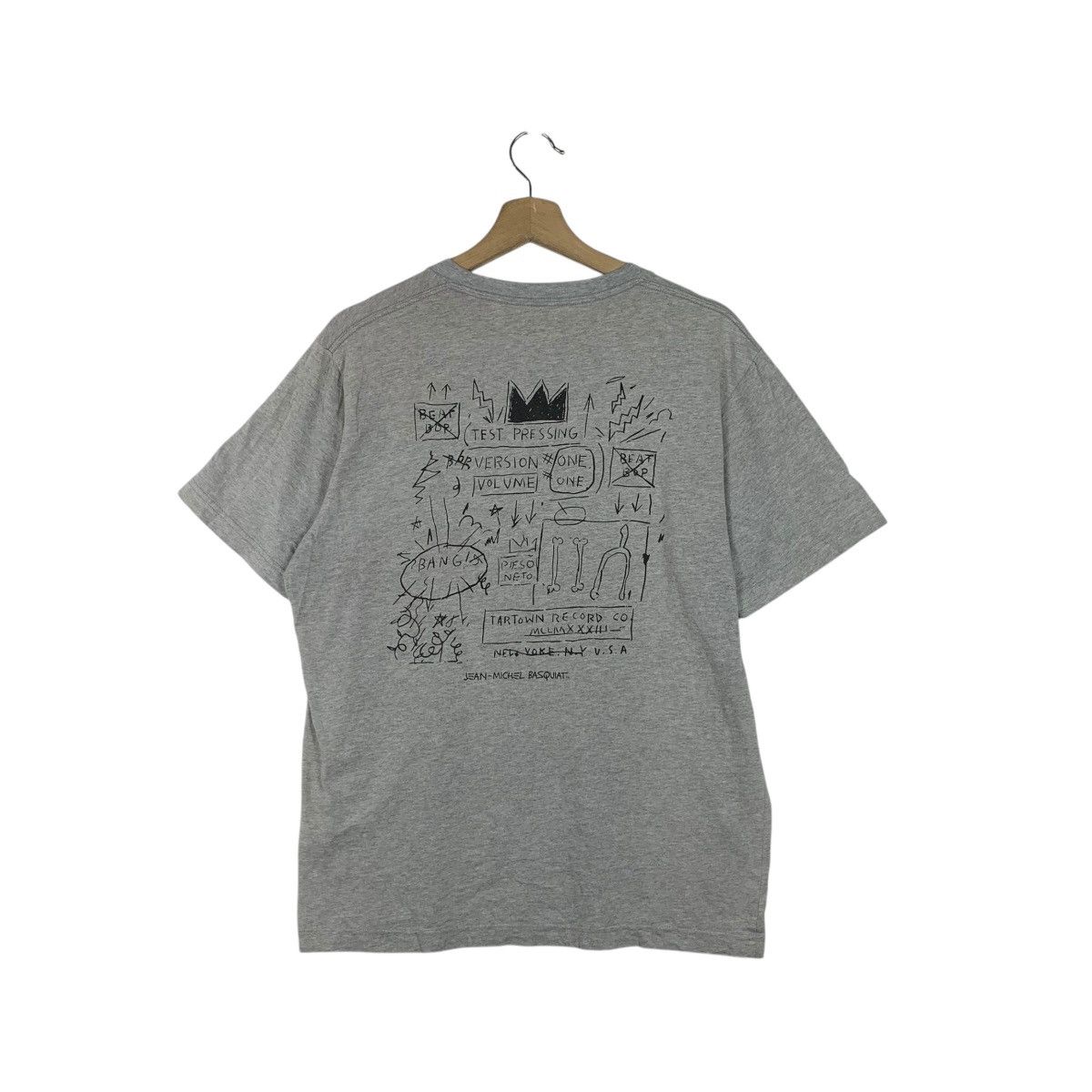 JEAN MICHEL BASQUIAT x UNIQLO Rammellzee Rap Tee Shirt Hip