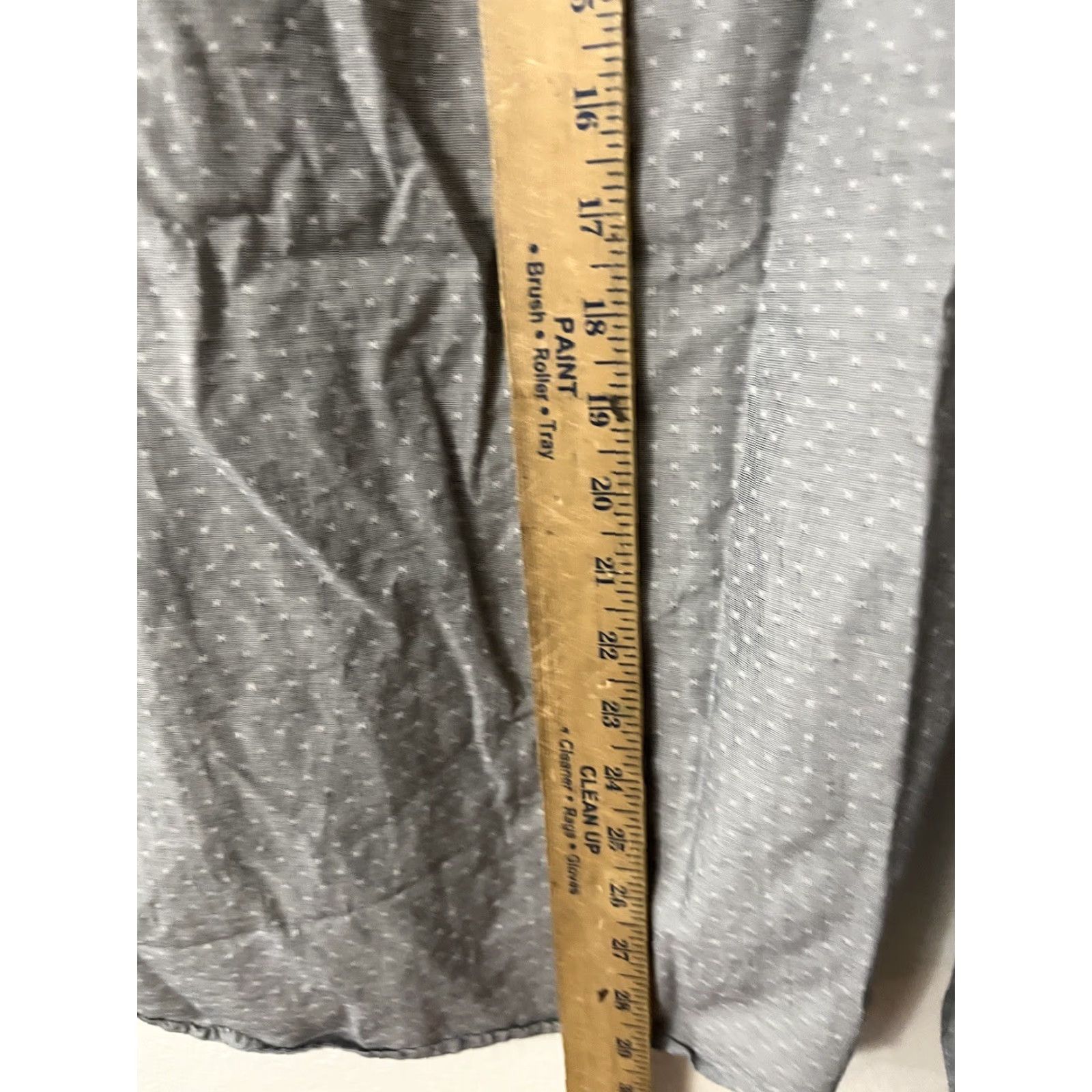 Calvin Klein Calvin Klein Shirt 100% Cotton Small Gray Non Iron Infinite Cool Polka Size US S / EU 44-46 / 1 - 4 Thumbnail