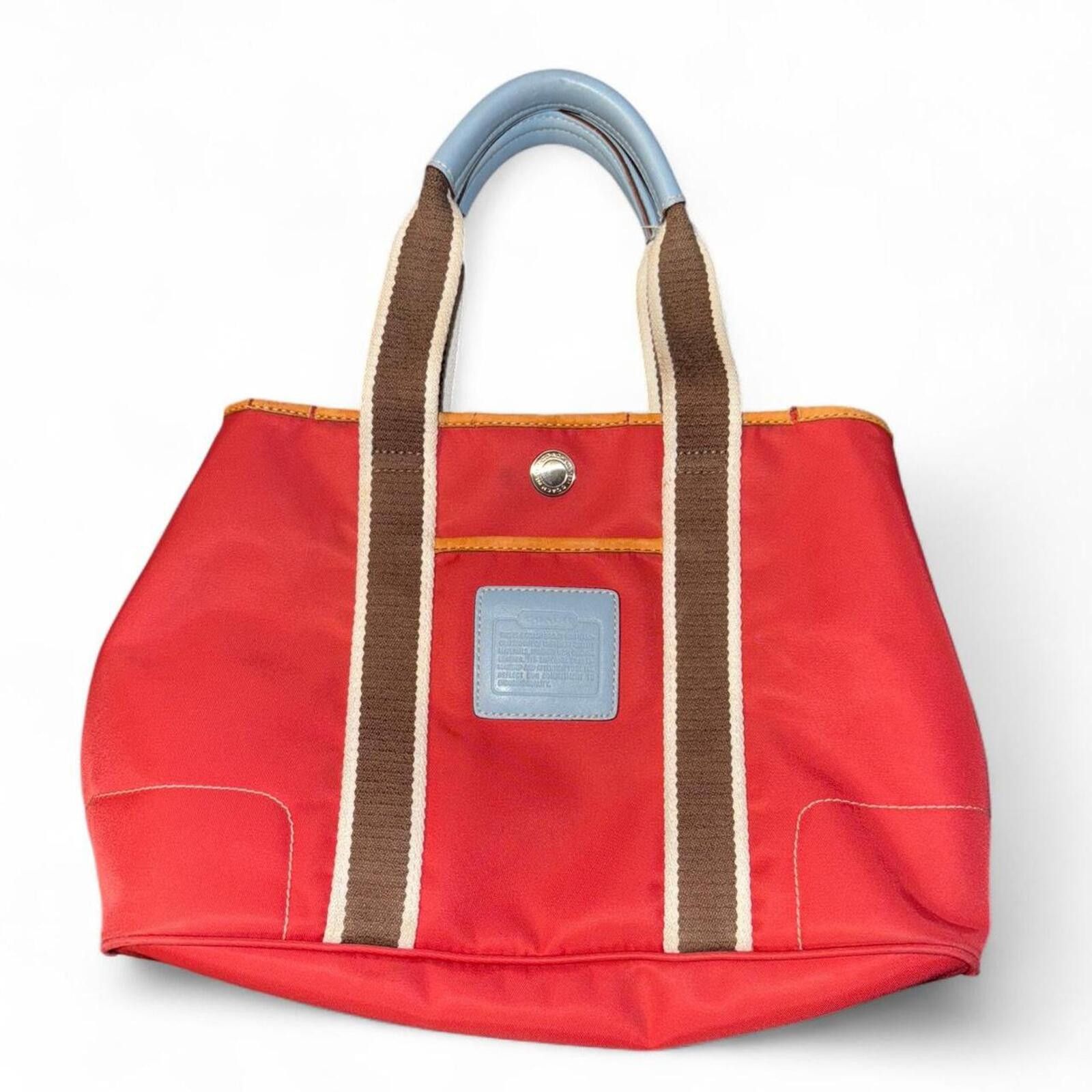 Coach Coach Red Mini Tote Bag Size ONE SIZE - 1 Thumbnail