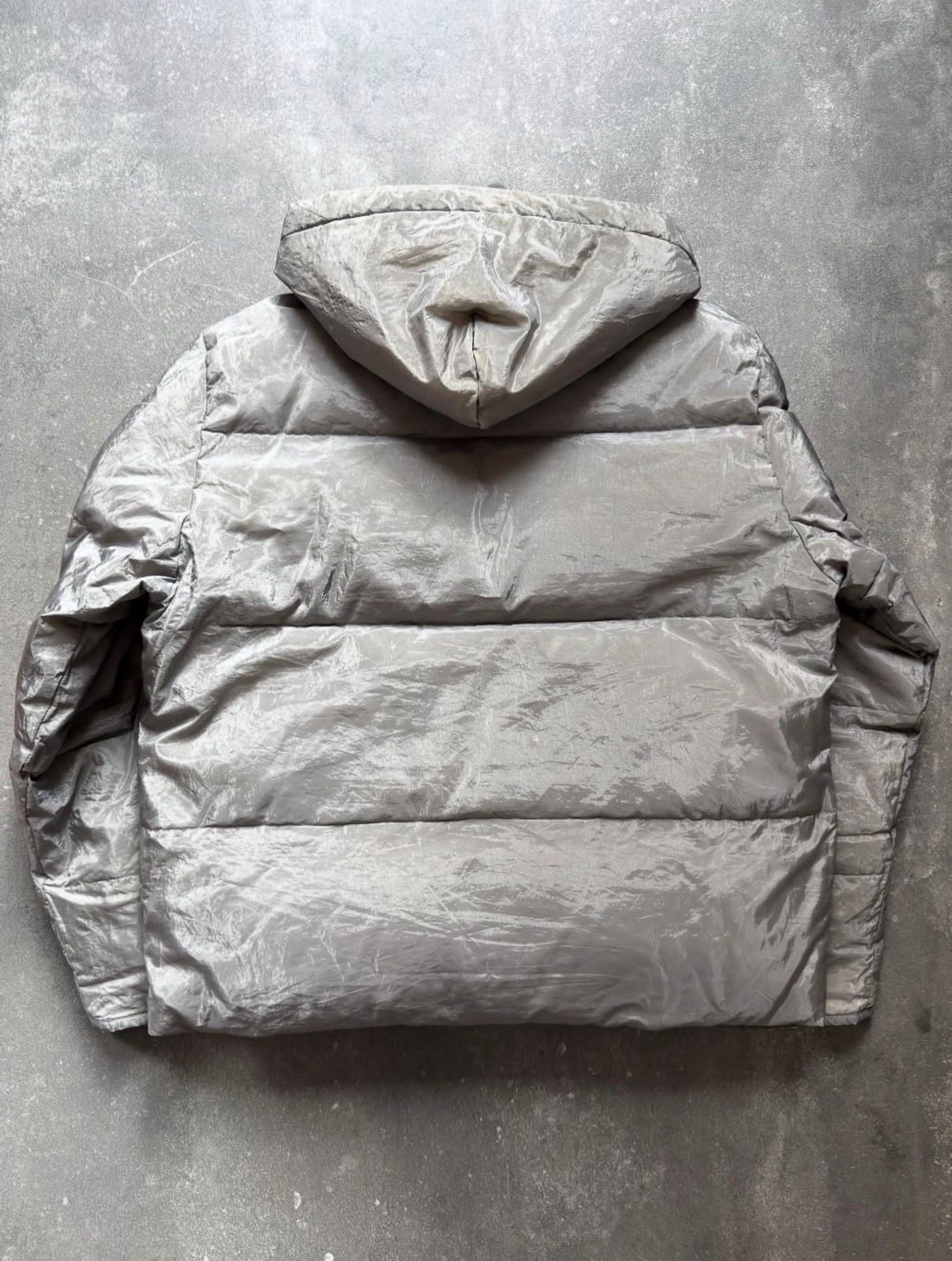 Stone Island Stone Island AW00 Raso Pure Metal Shell Jacket Size US XL / EU 56 / 4 - 3 Thumbnail