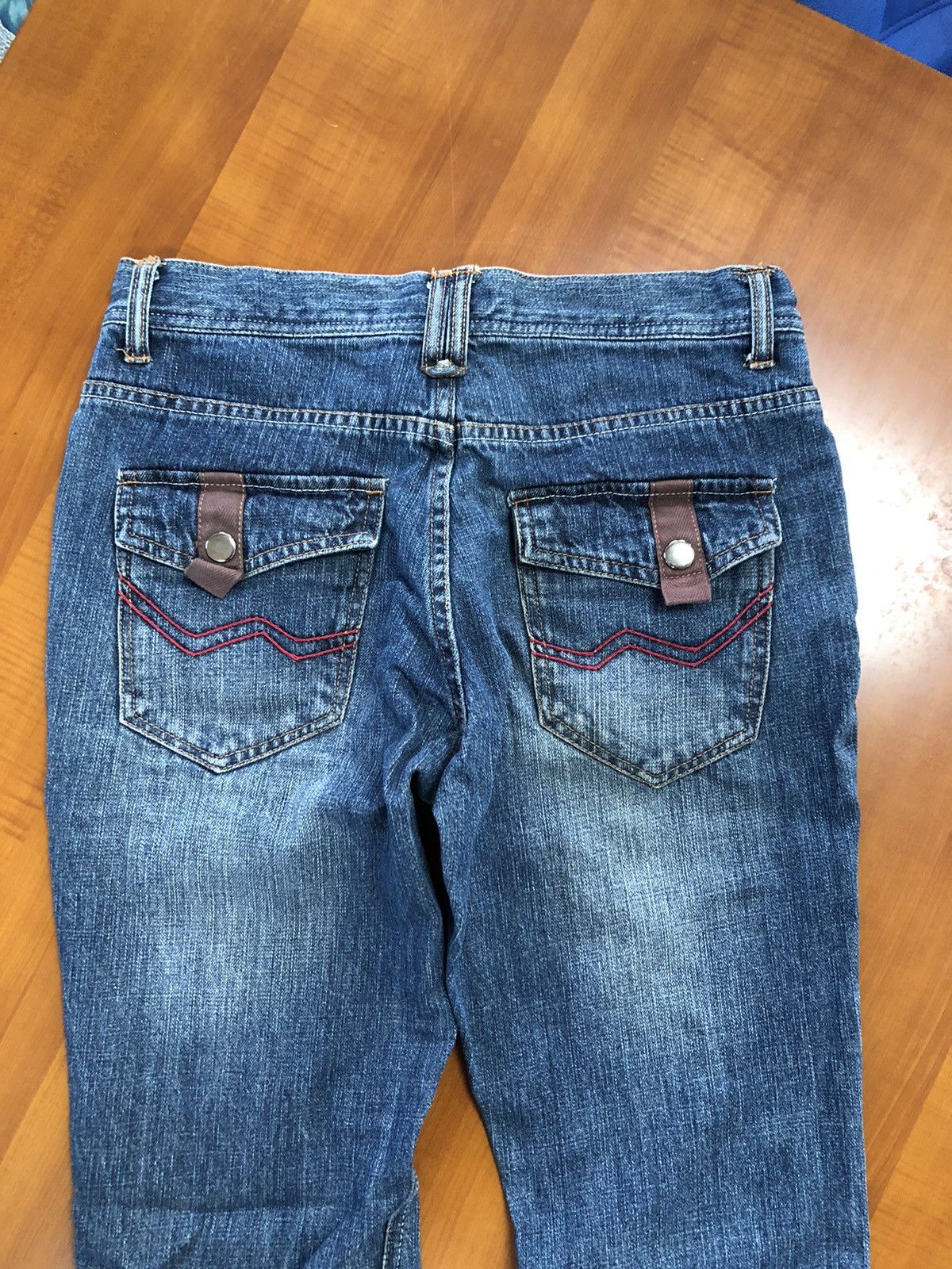 Japanese Brand Menz-Styles Streetwear Flare Jeans Size US 30 / EU 46 - 12 Thumbnail