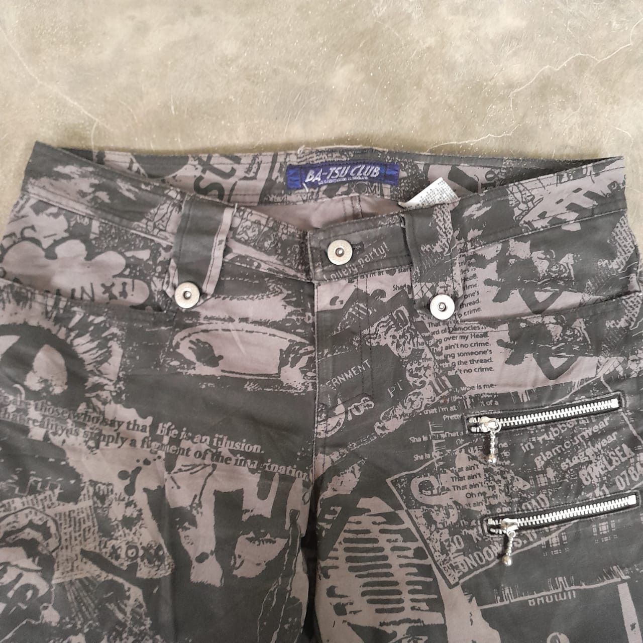 Japanese Brand BA-TSU Club Bondage Lace Up Pants Size 31 Size US 31 - 5 Thumbnail
