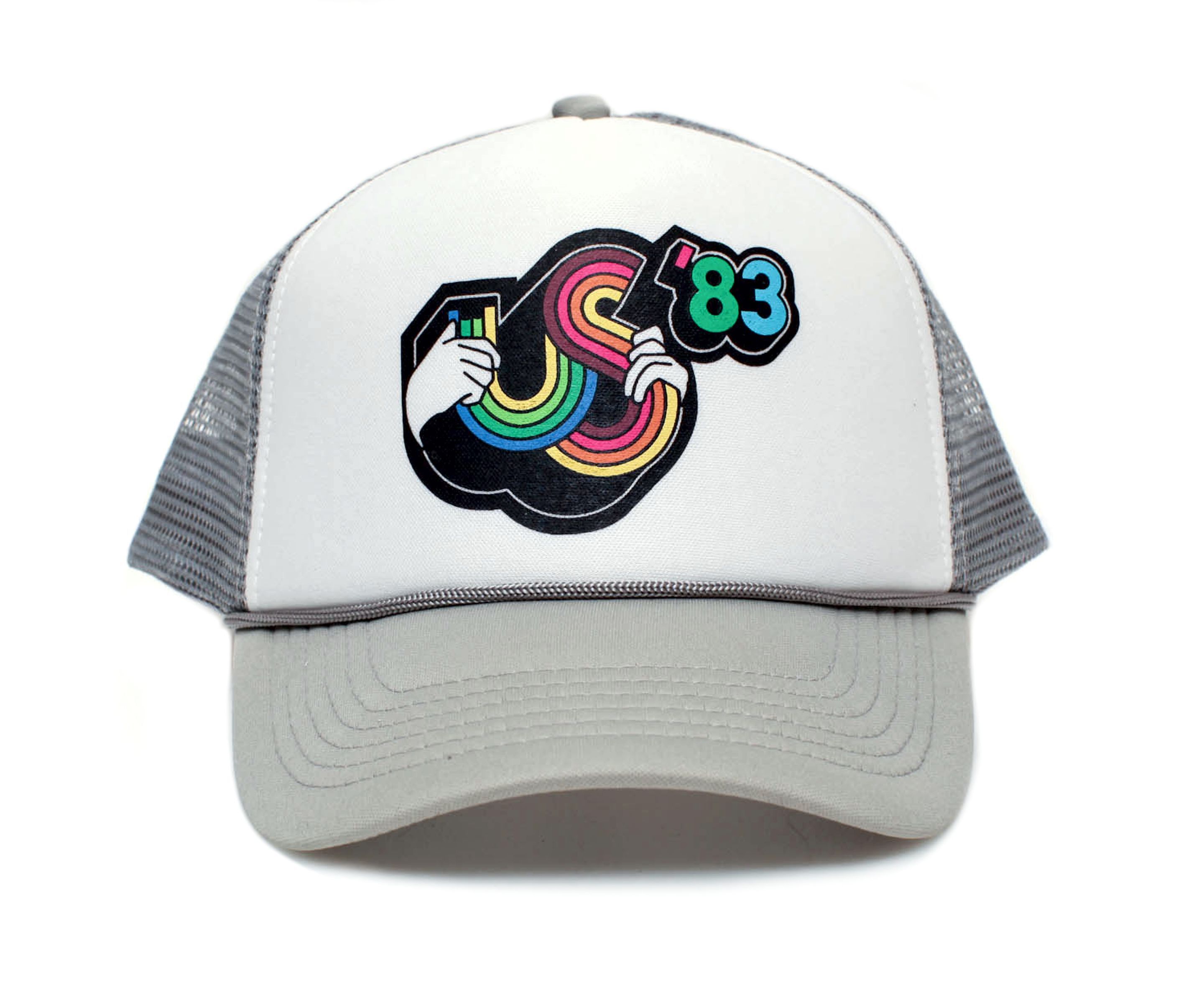 Other US 83 Festival Heavy Metal Sunday Hat Trucker Gray/White Size ONE SIZE - 1 Thumbnail