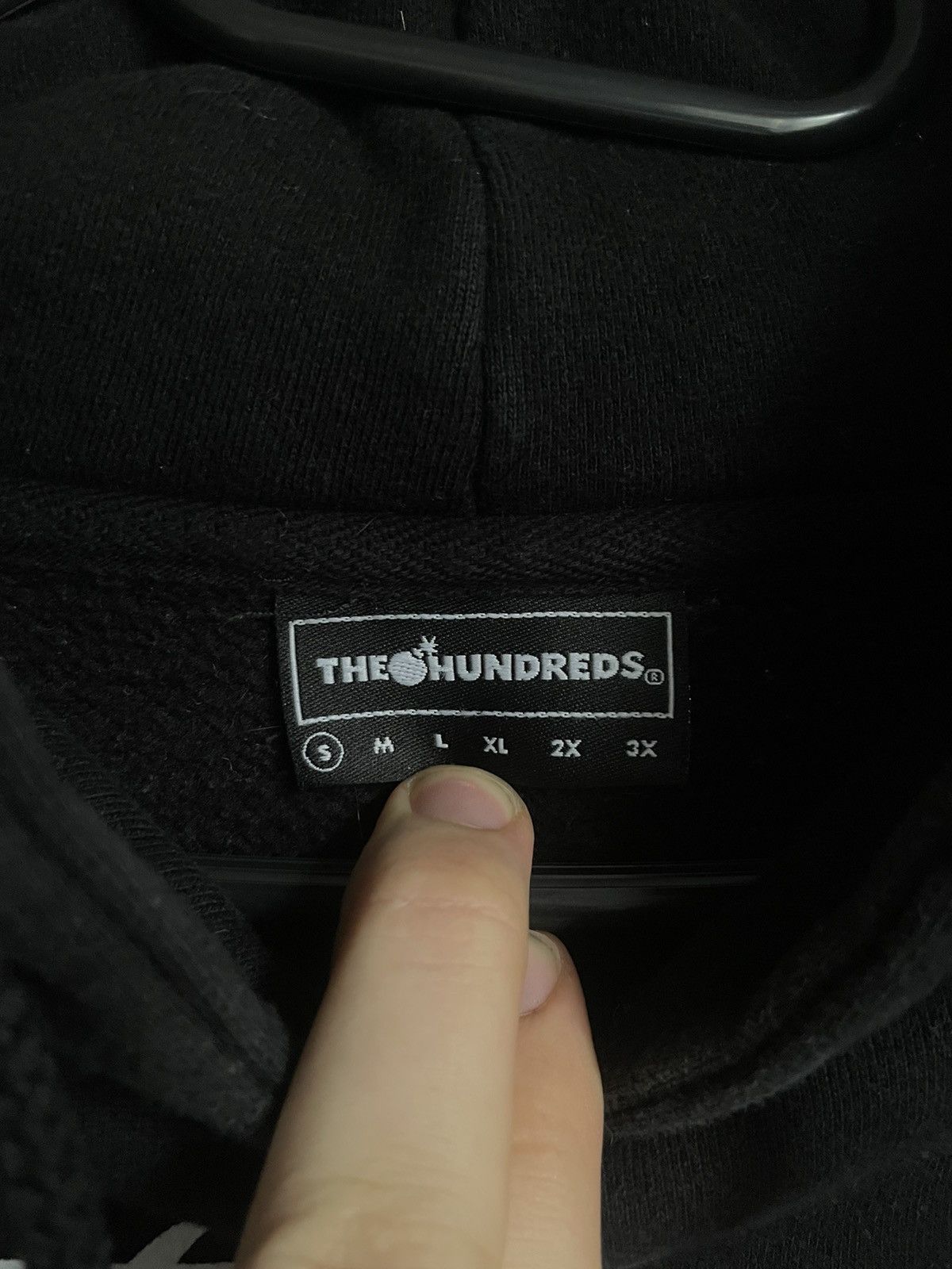 The Hundreds Vintage The Hundreds Big Logo Hoodie Boom Y2k Bomb Size US S / EU 44-46 / 1 - 5 Thumbnail