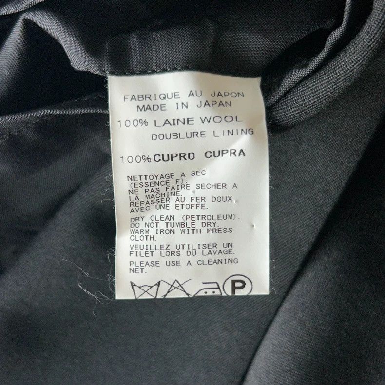 Yohji Yamamoto Yohji Yamamoto Yohji Yamamoto Black Deconstructed Suit Size US M / EU 48-50 / 2 - 7 Thumbnail