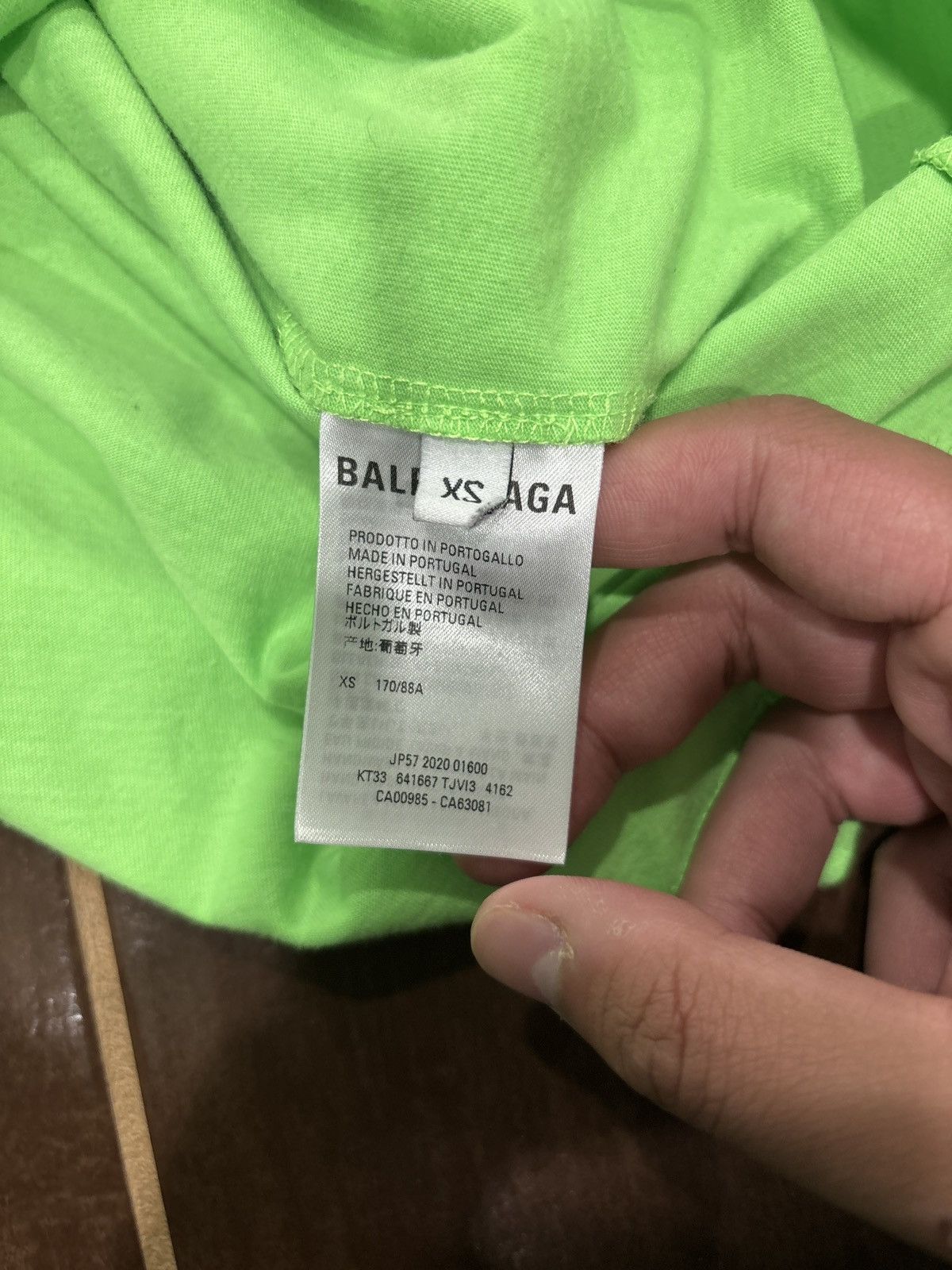 Balenciaga LIGHT WEAR Balenciaga Languages L/S Tee Size XS/Fits XL-XXL Size US XL / EU 56 / 4 - 5 Thumbnail