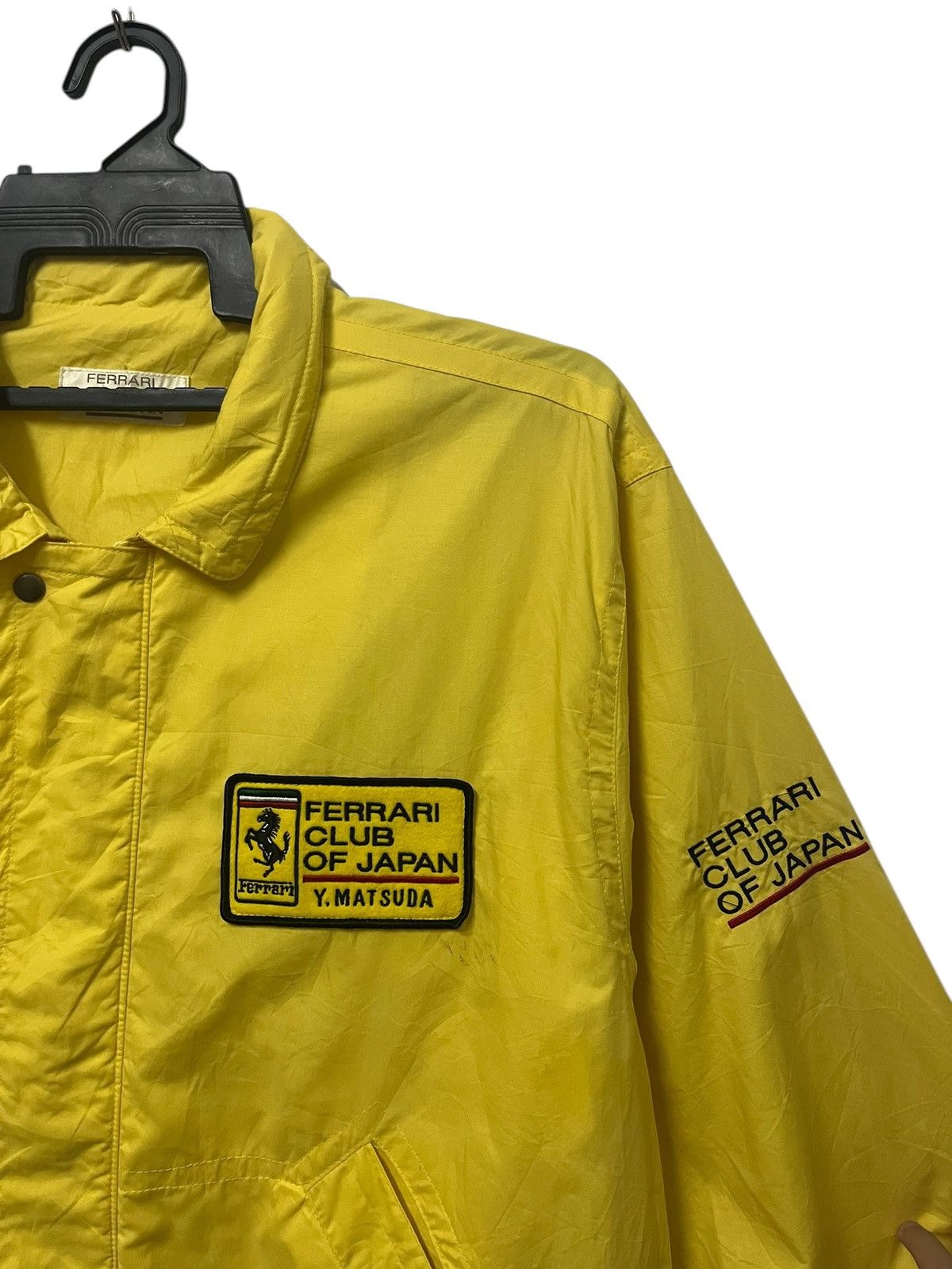 Ferrari × Sports Specialties × Vintage 🔥Vtg 90s Ferrari Club of Japan Embroidery Windbreaker Size US L / EU 52-54 / 3 - 3 Thumbnail