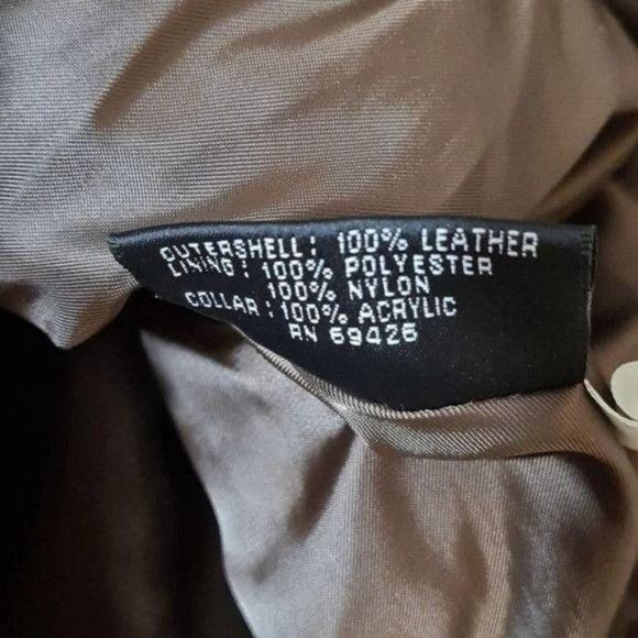 Wilsons Leather Wilson's Leather Jacket Large Brown with Belt Size L / US 10 / IT 46 - 4 Thumbnail