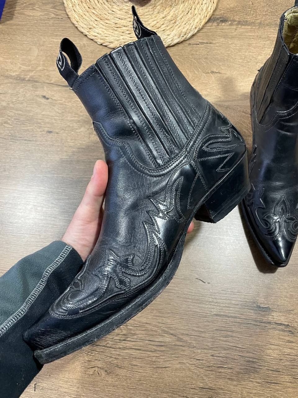 Sendra 4660 Cuervo Flora Black-Sprinter cowboy boot US 6.5