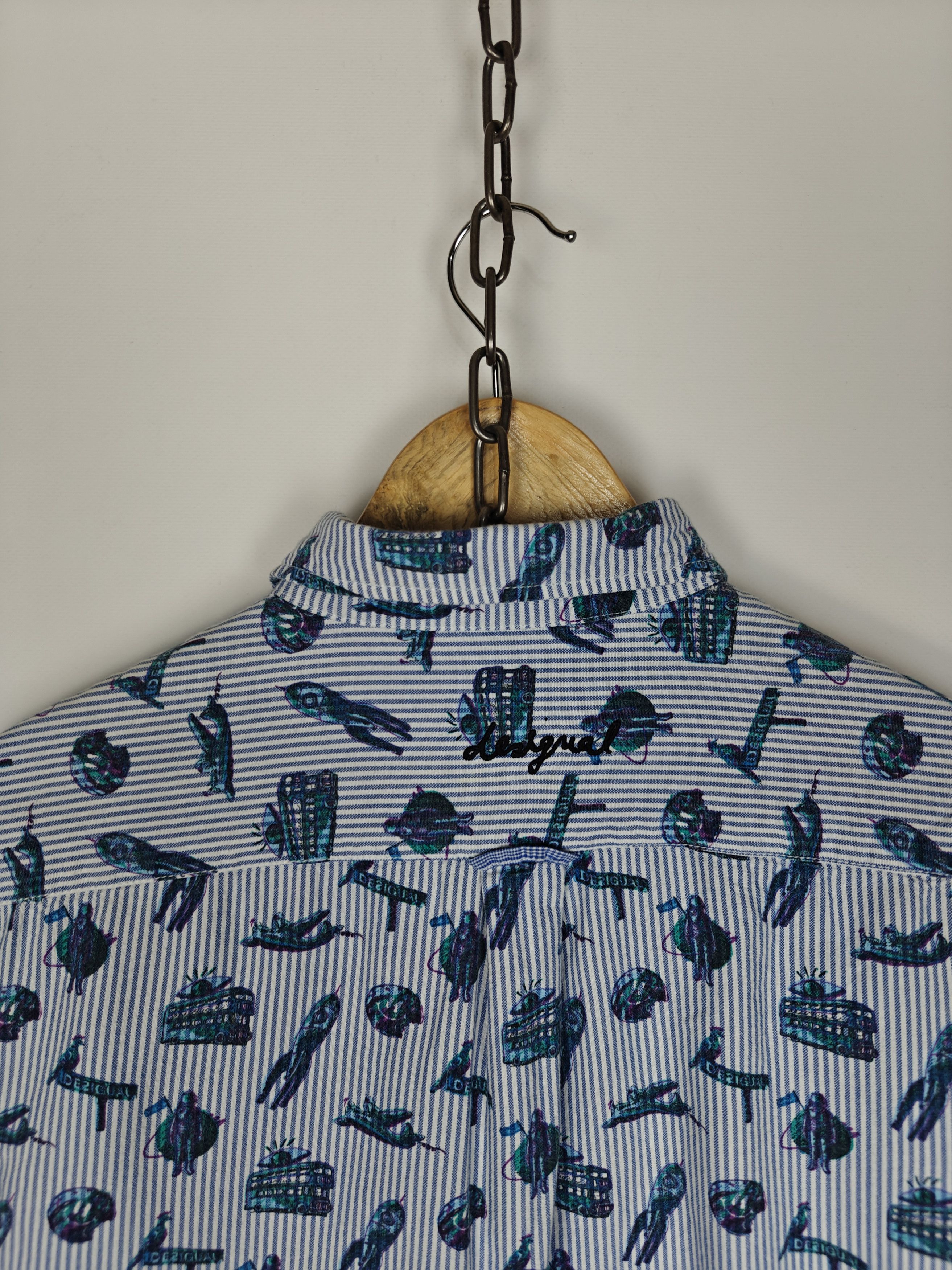 Desigual Desigual Astronaut Shirt Button Regular Fit size M Size US M / EU 48-50 / 2 - 8 Thumbnail