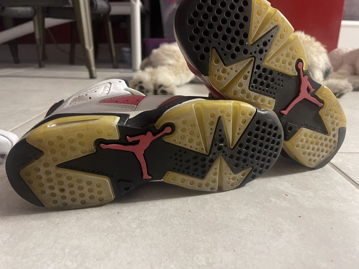 Jordan Brand Nike Air Jordan 6 White Coral Rose Size US 5 / IT 35 - 3 Thumbnail