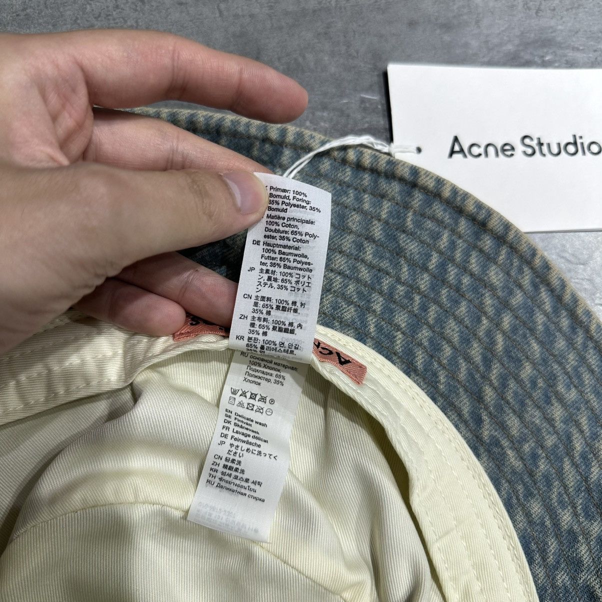 Acne Studios Acne Studios Denim Bucket Hat Size ONE SIZE - 6 Thumbnail
