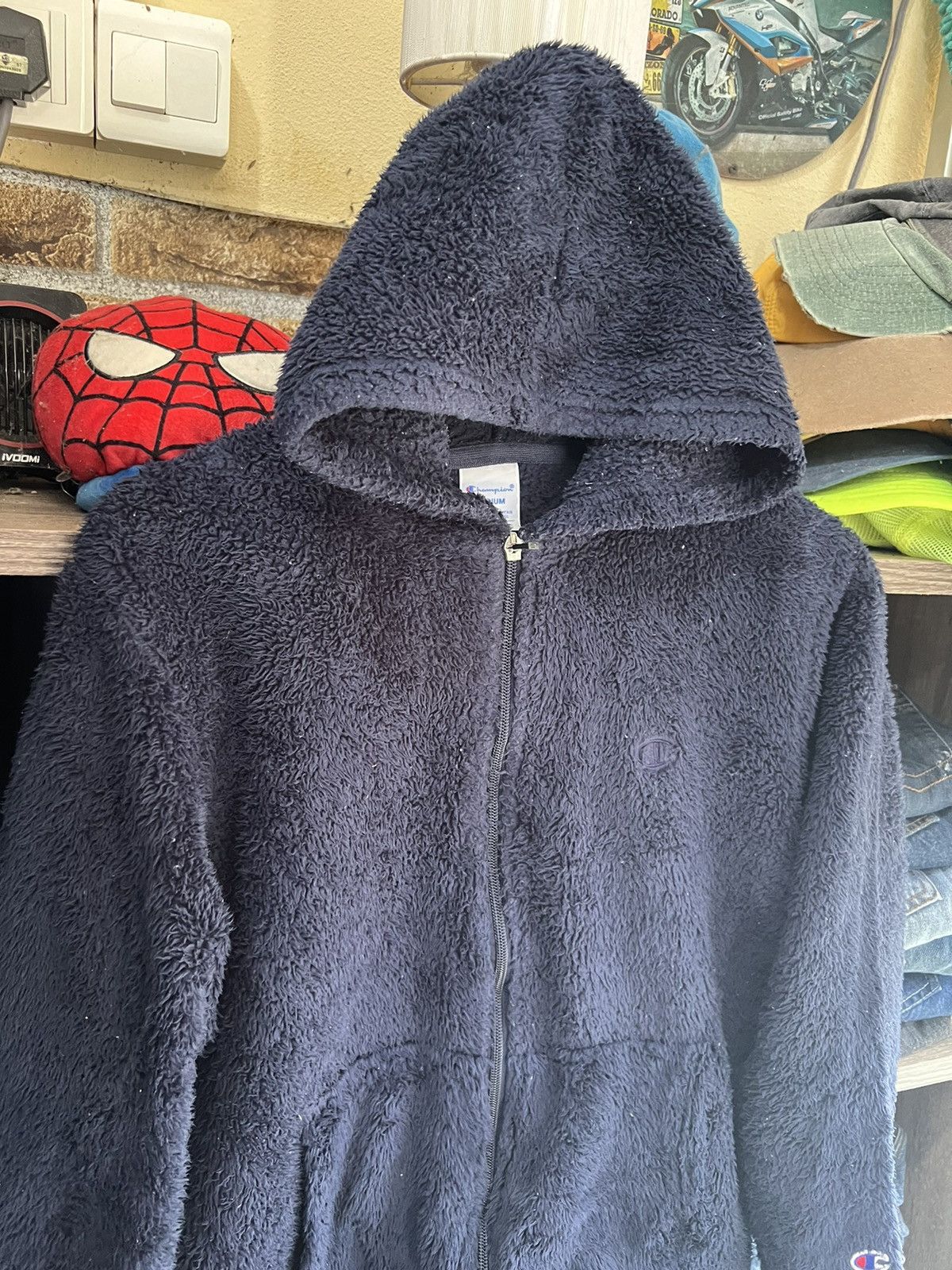 Champion 🔥Vintage Champion Faux Fur Zipper Hoodies Size US S / EU 44-46 / 1 - 4 Thumbnail