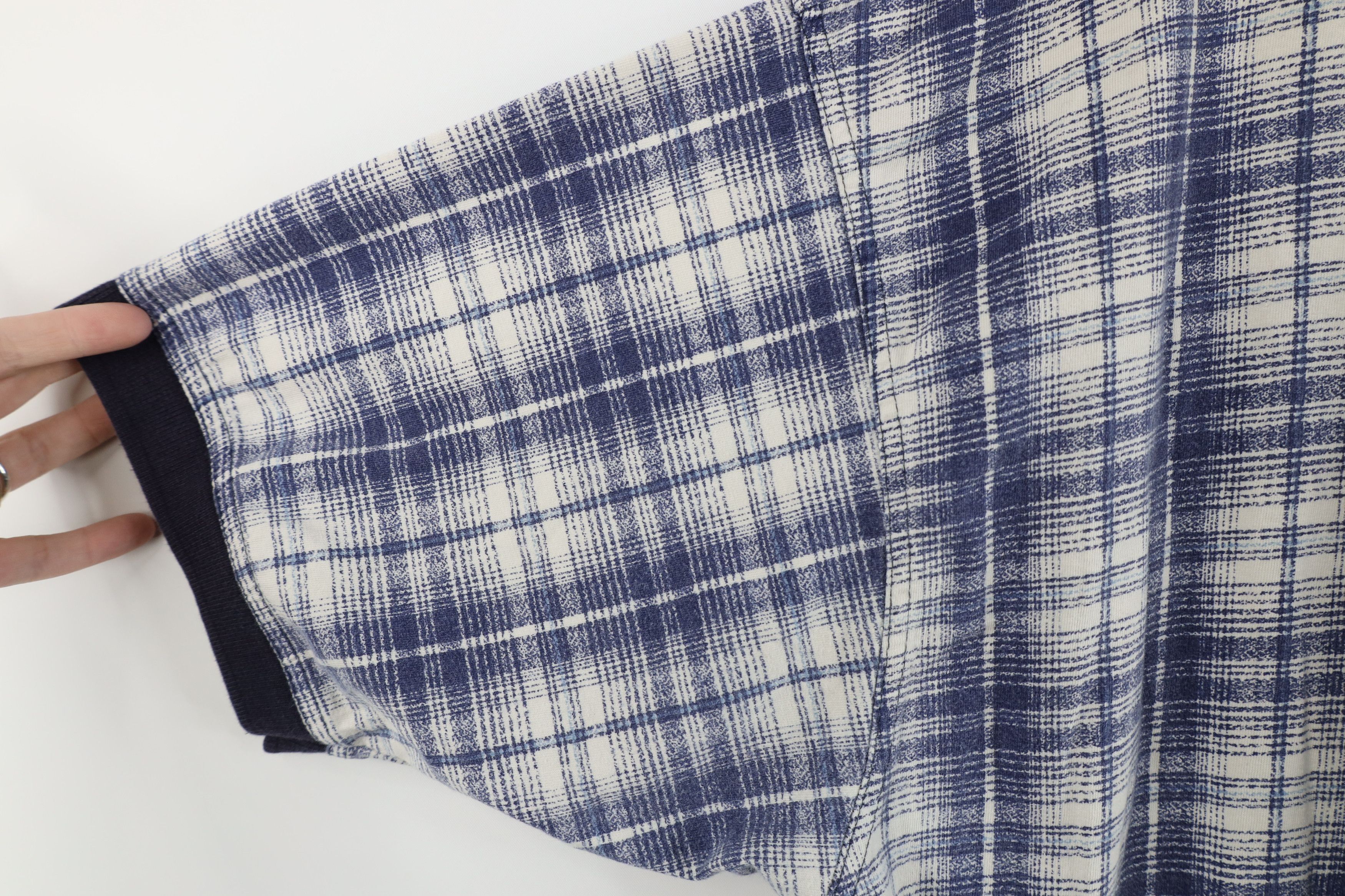 Vintage Vintage 90s Streetwear Fit Collared Golf Polo Shirt Plaid Size US XL / EU 56 / 4 - 8 Thumbnail