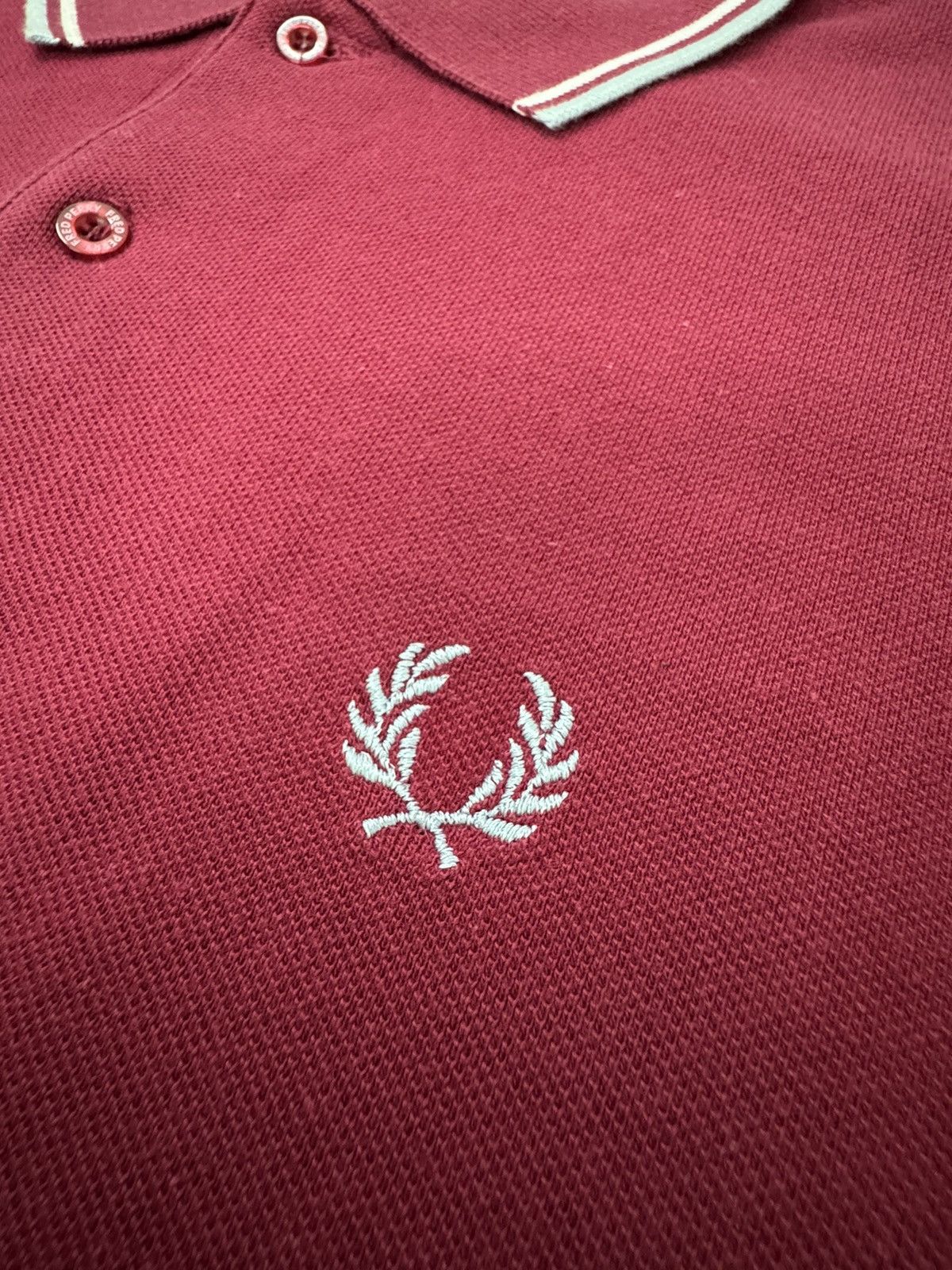 Fred Perry × Vintage Fred Perry Polo Collar T-Shirt Size US M / EU 48-50 / 2 - 1 Thumbnail
