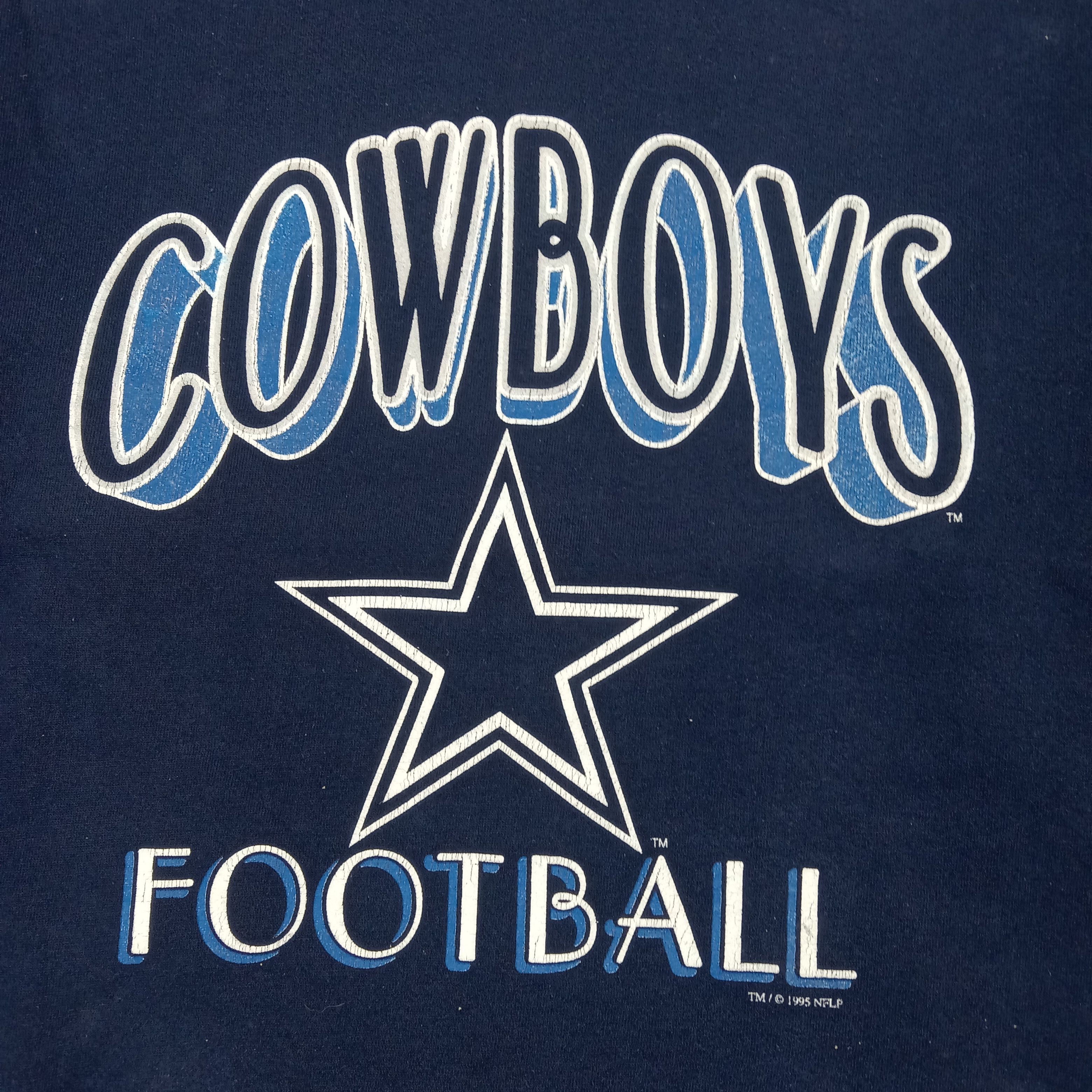 Vintage 90's Dallas Cowboys Sweatshirt NFL Football C290N9 Size US M / EU 48-50 / 2 - 2 Thumbnail